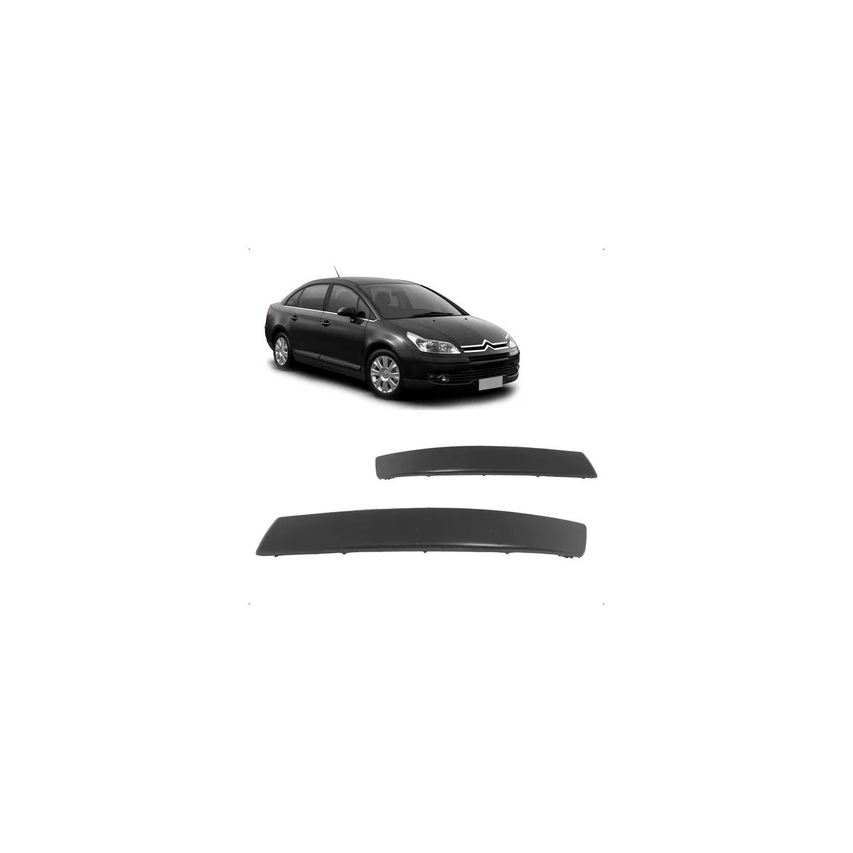 MOLDURA PARA CHOQUE DIAN/TRAS C4 PALLAS HATCH 2008 A 2014 (RF33291)
