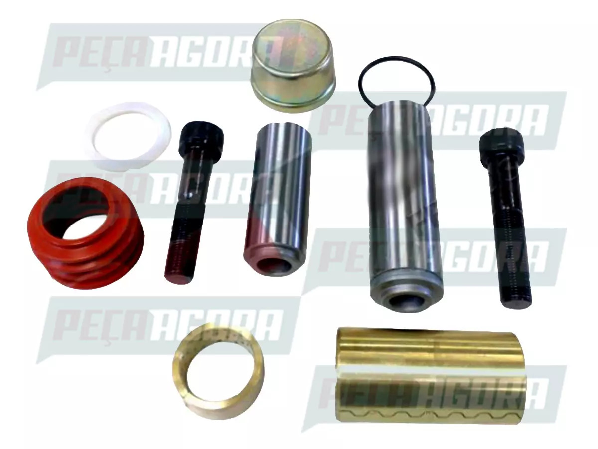 CONJUNTO DE GUIAS E JUNTAS KNORR AXOR 1933 ACTROS TODOS PARA SCANIA K 124  (K001