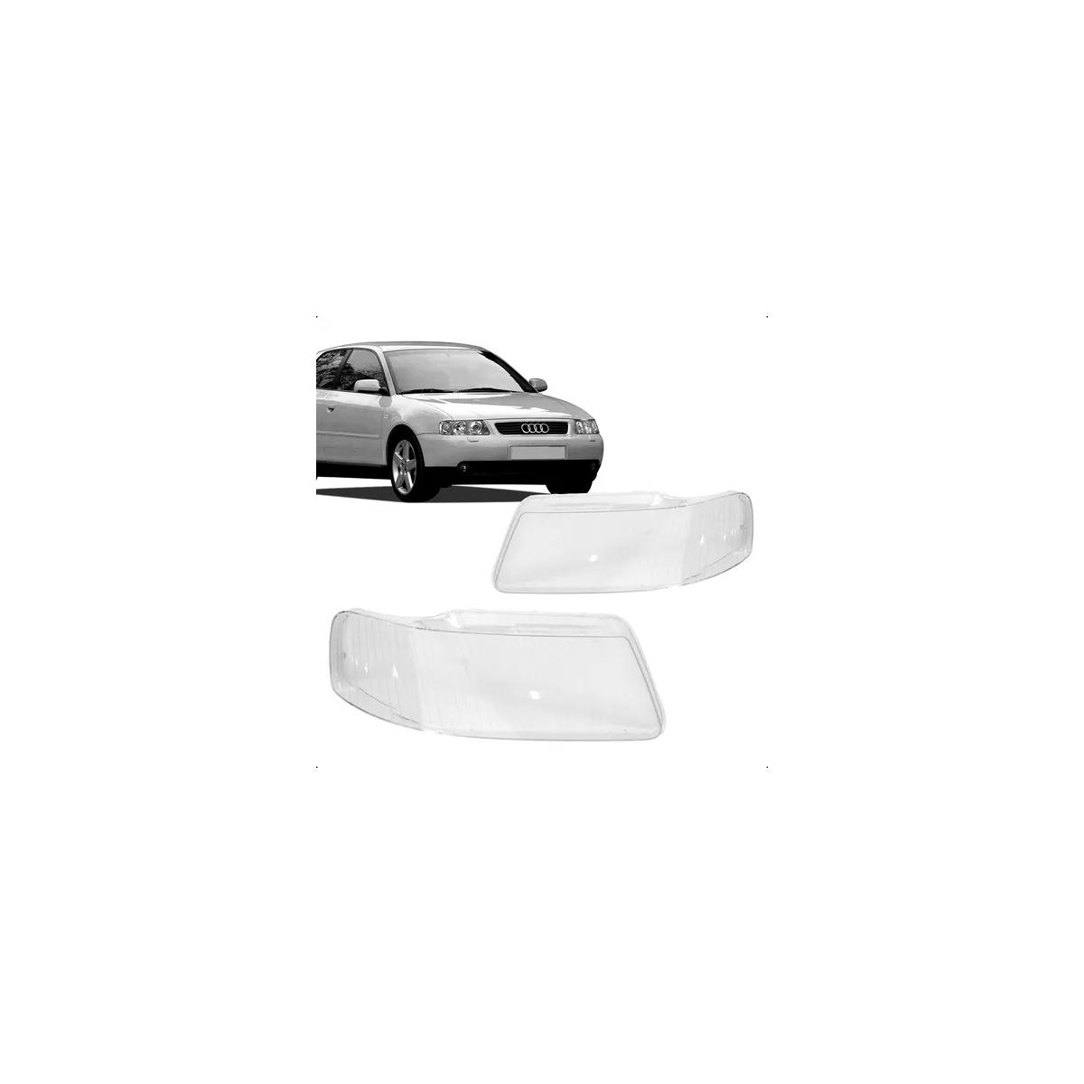 LENTE FAROL POLICARBONATO A3 2001 A 2006 (RF23442)