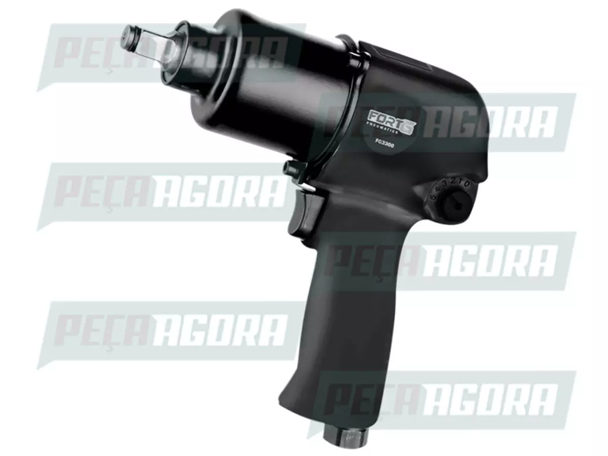 PARAFUSADEIRA PNEUMATICA 1/2'' 8000 RPM 116 PSI FORTG 79,6 KGFM (FG3300)