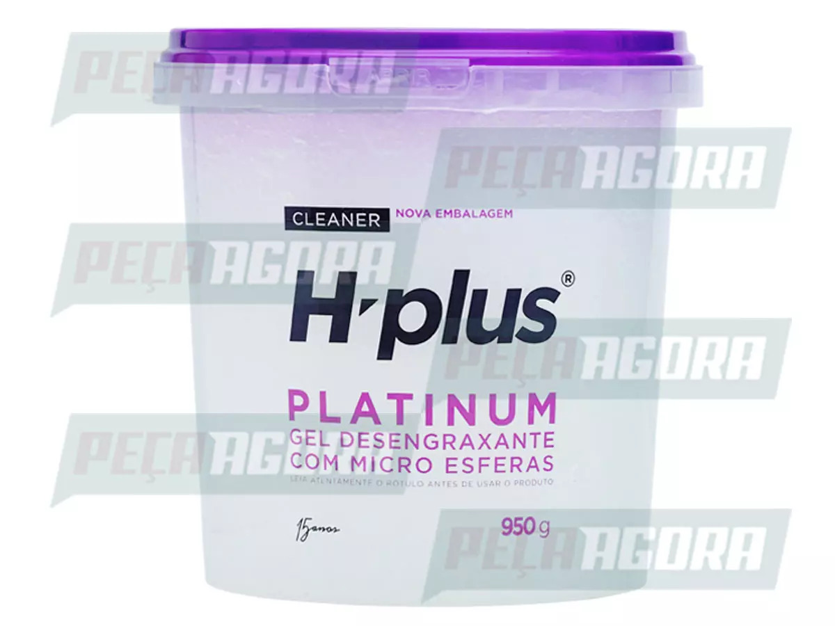 PASTA GEL LIMPAR AS MAOS DESENGRAXANTE 950 G H-PLUS PLATINUM (7898920942097)