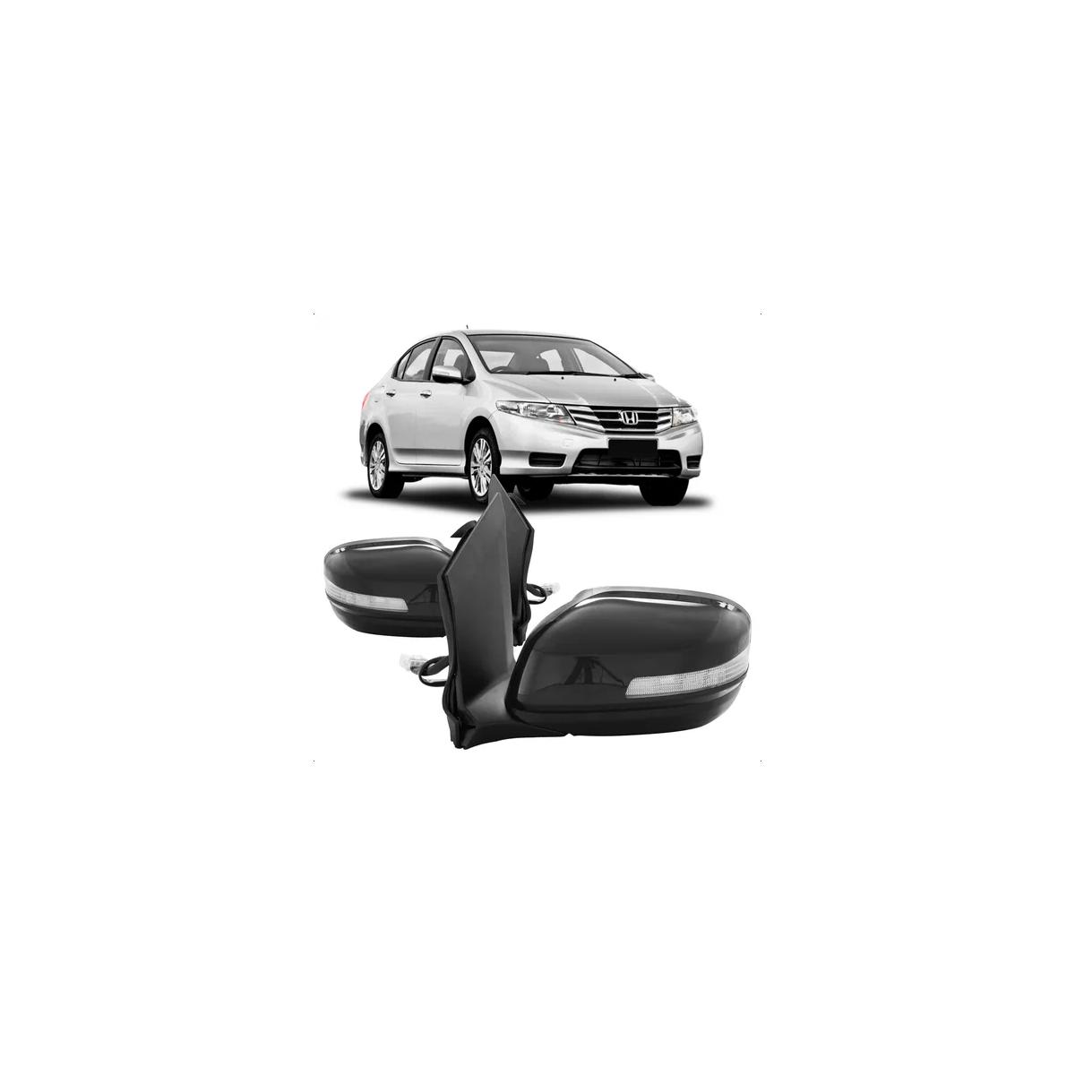 ESPELHO RETROVISOR EXTERNO CITY 2009 A 2014 (RF20959)