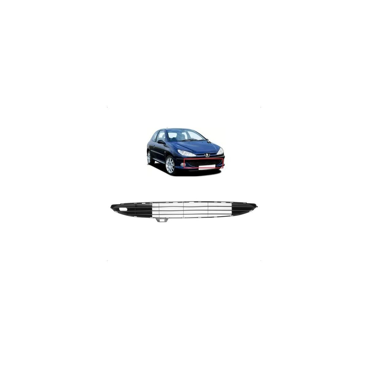 GRADE PARA CHOQUE CENTRAL 206 1998 A 2004 (RF18282)