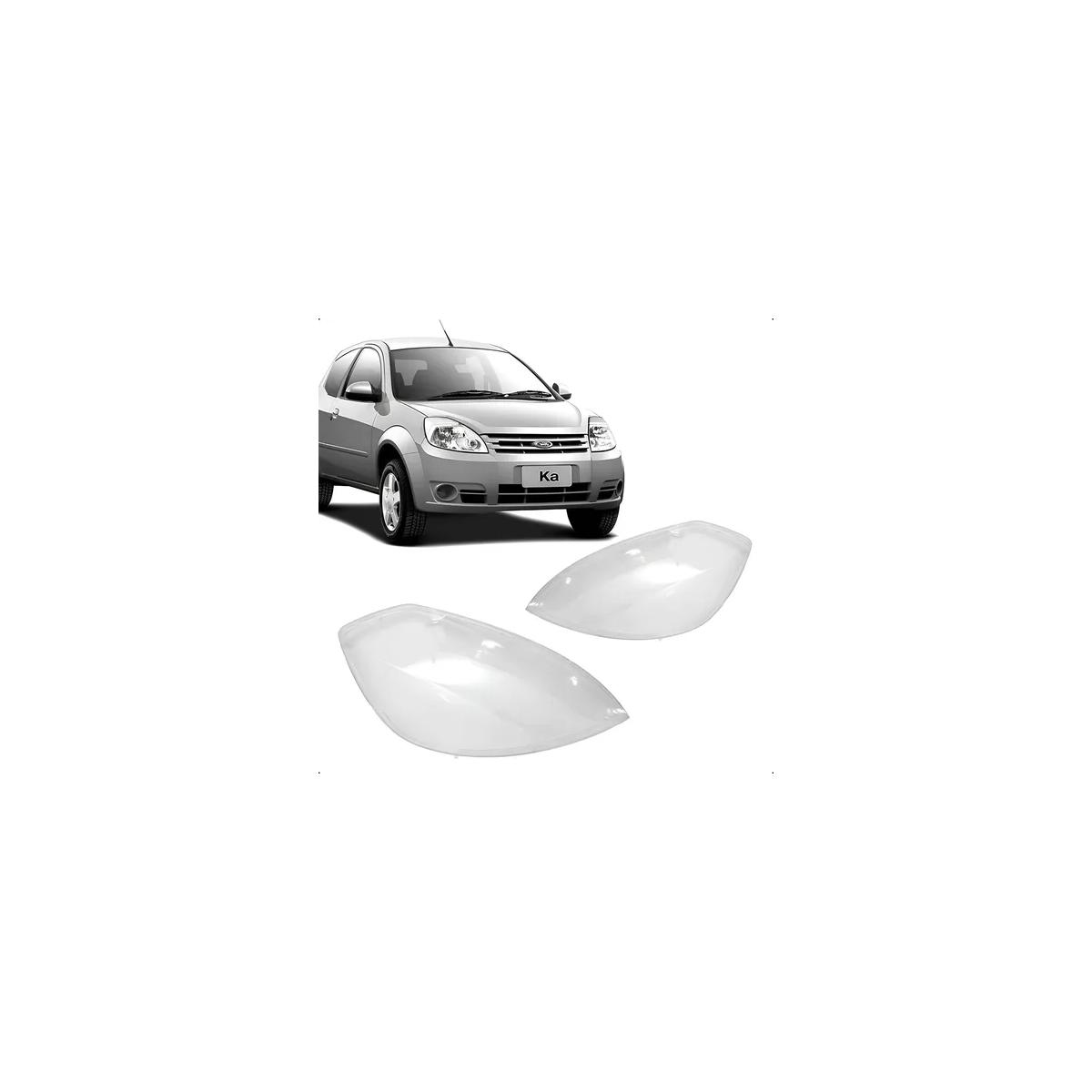 LENTE FAROL POLICARBONATO KA 2008 A 2014 (RF22739)