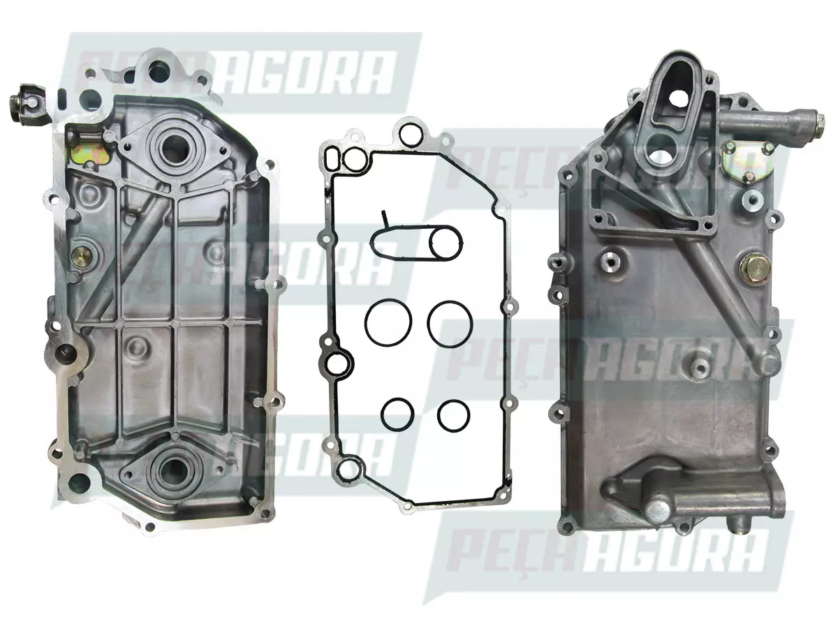 TAMPA RADIADOR OLEO ALUMINIO SEM JUNTAS PARA SCANIA TODOS  P94/114/124 (1795526L