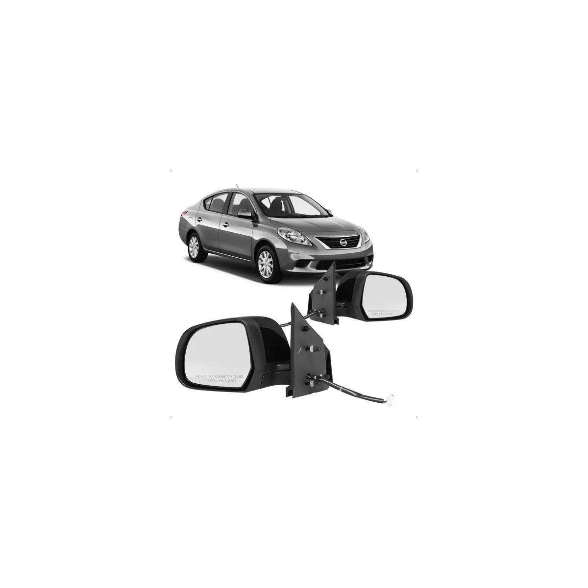 ESPELHO RETROVISOR EXTERNO VERSA 2011 A 2014 (RF21276)