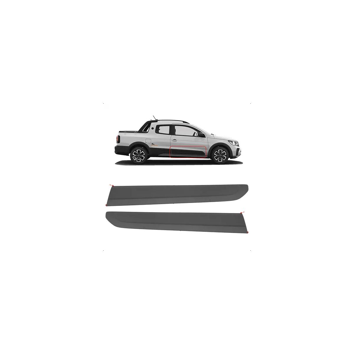 FRISO LATERAL SAVEIRO 2017 A 2024 (RF35985)