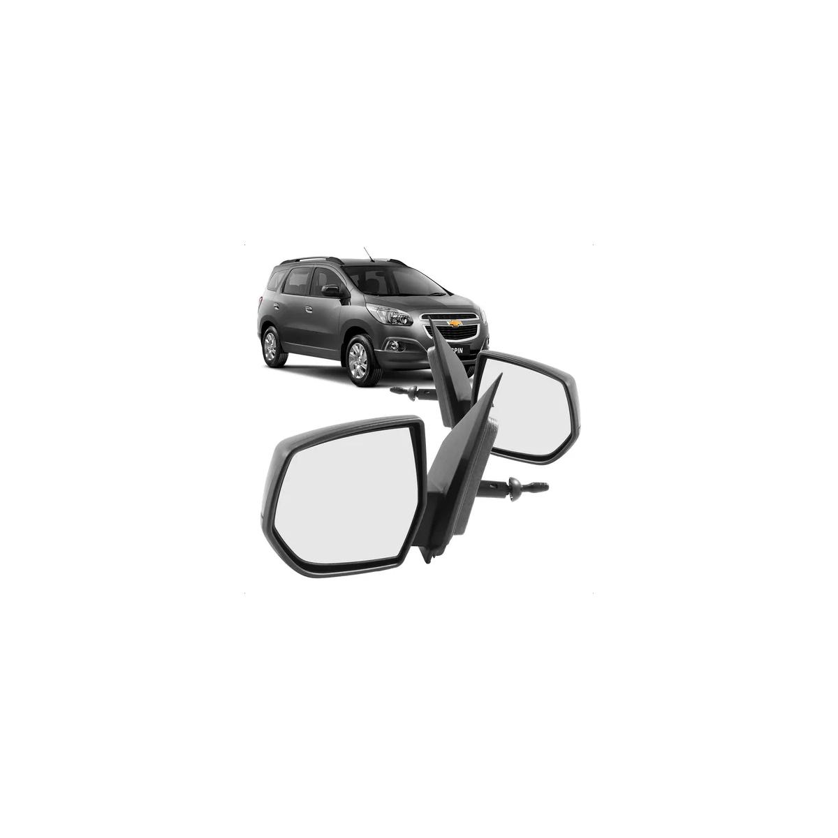 ESPELHO RETROVISOR EXTERNO SPIN 2012 A 2024 (RF28709)