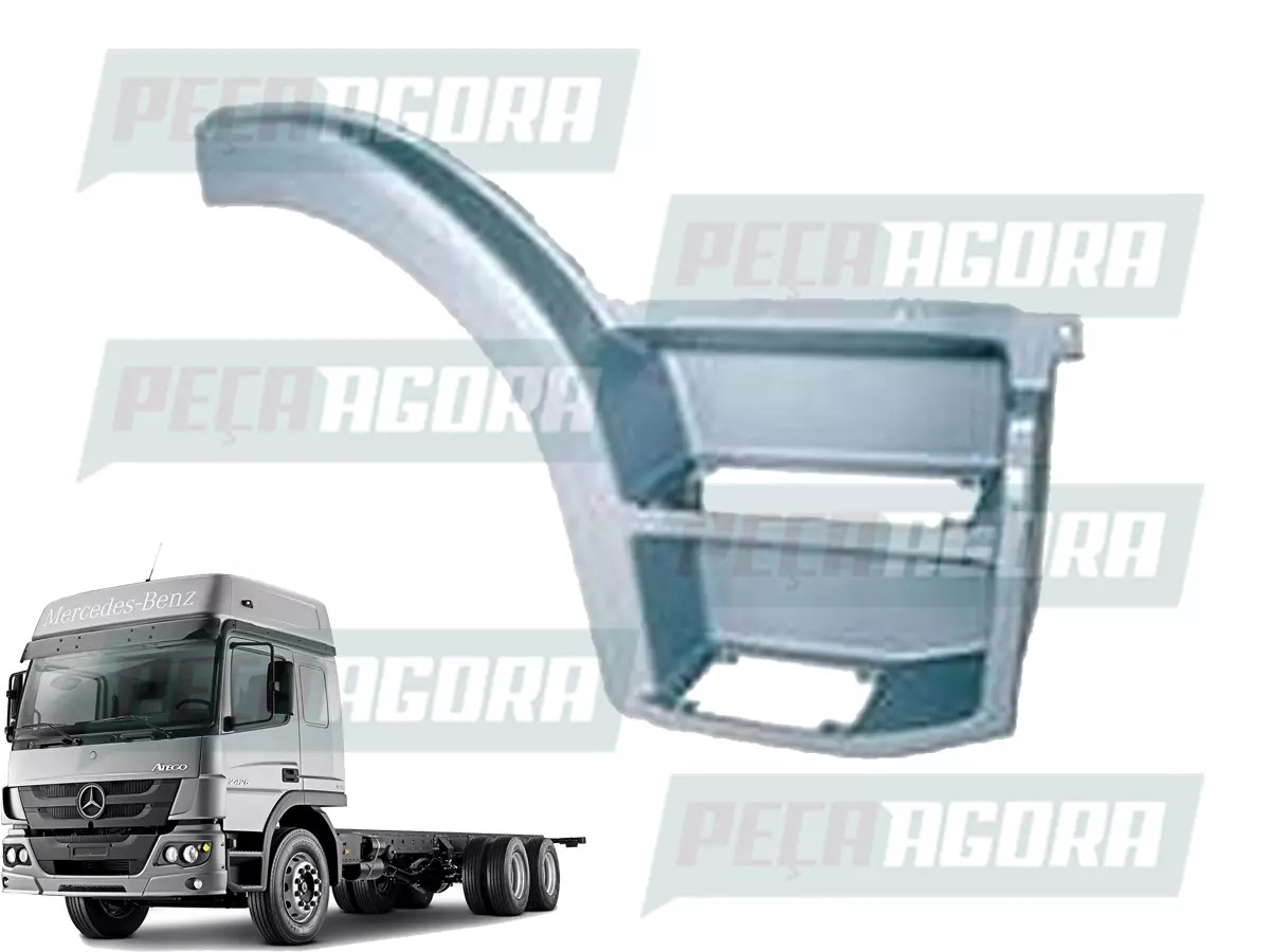 ESTRIBO 2 DEGRAUS MB ATEGO GEL MERCEDES BENZ (9586661501)