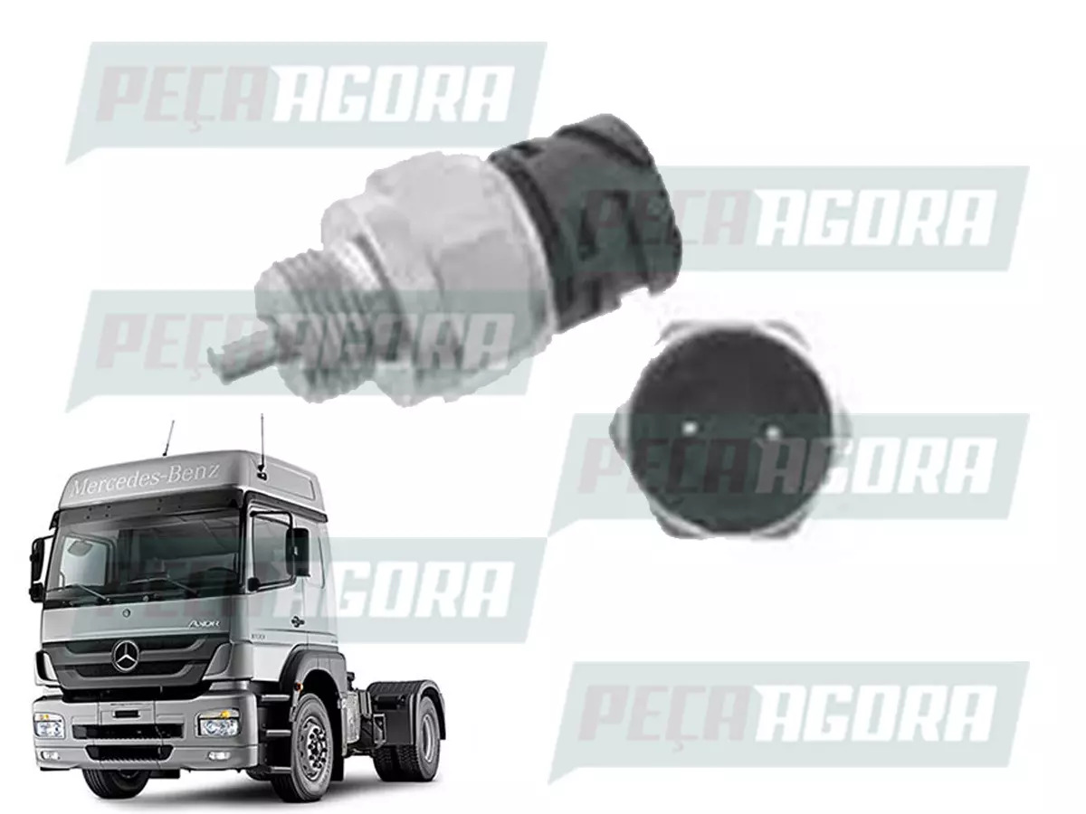 INTERRUPTOR CILINDRO COM TOMADA FORCA MB AXOR MERCEDES BENZ (0015458409)