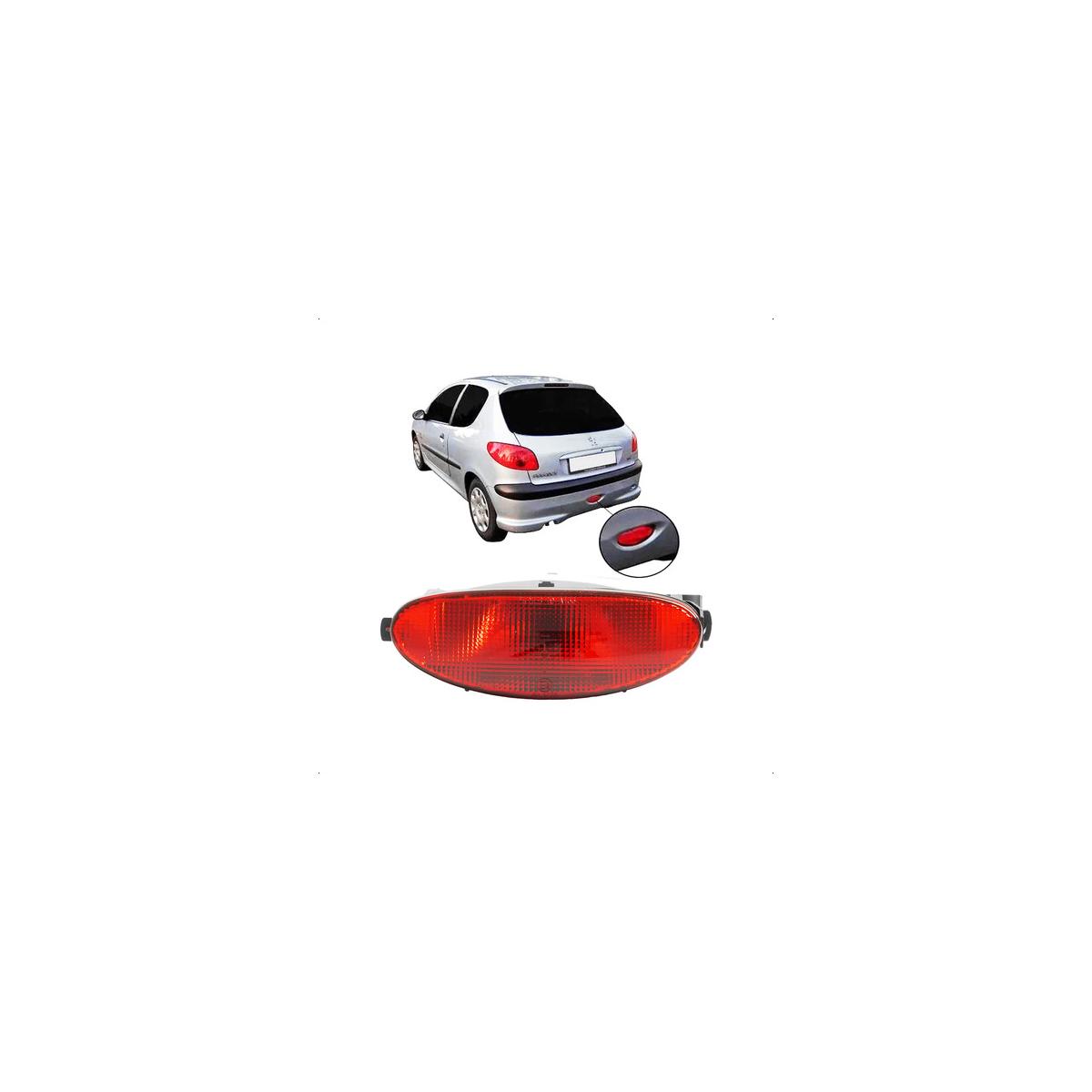 LANTERNA P/CHOQUE TRAS/DIANT 206 1998 A 2004 (RF17032)