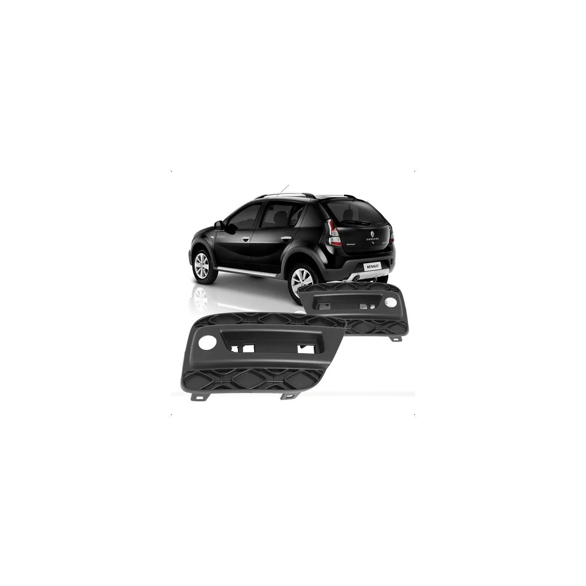 MOLDURA PARA CHOQUE DIAN/TRAS SANDERO STEPWAY 2014 A 2019 (RF24876)