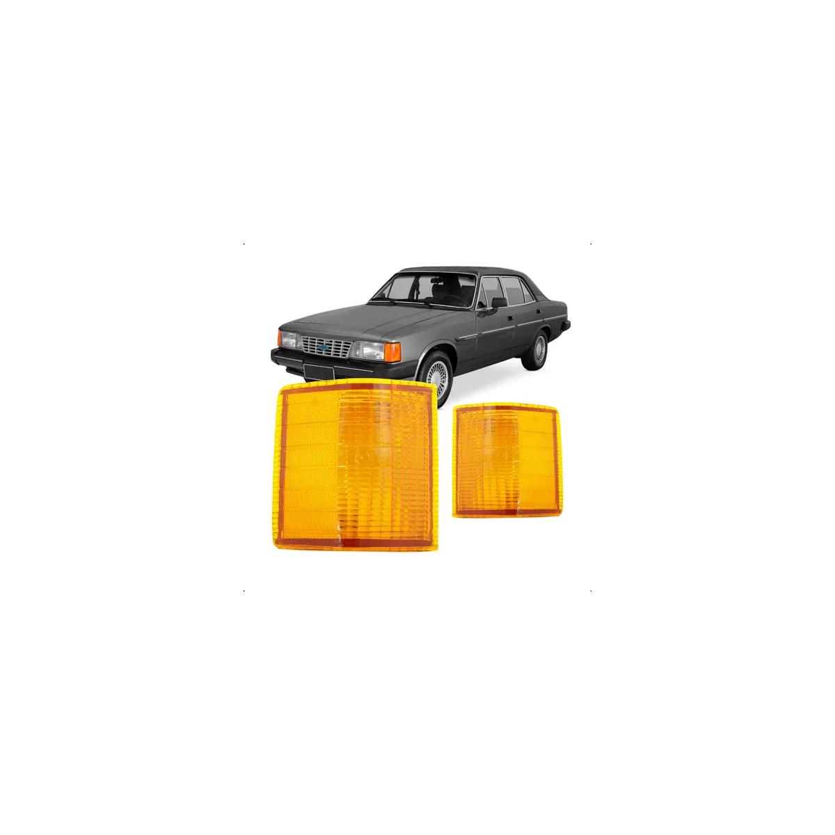 LANTERNA SETA DIANTEIRA DIREITA AMBAR OPALA 1980 A 1986 (RFAR1012)