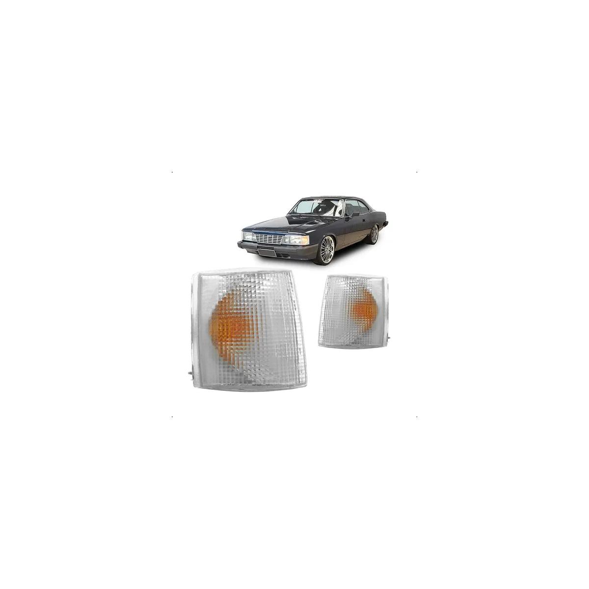 LANTERNA SETA PISCA DIANTEIRA DIREITA CRISTAL OPALA 1988 A 1992 (RF88072)