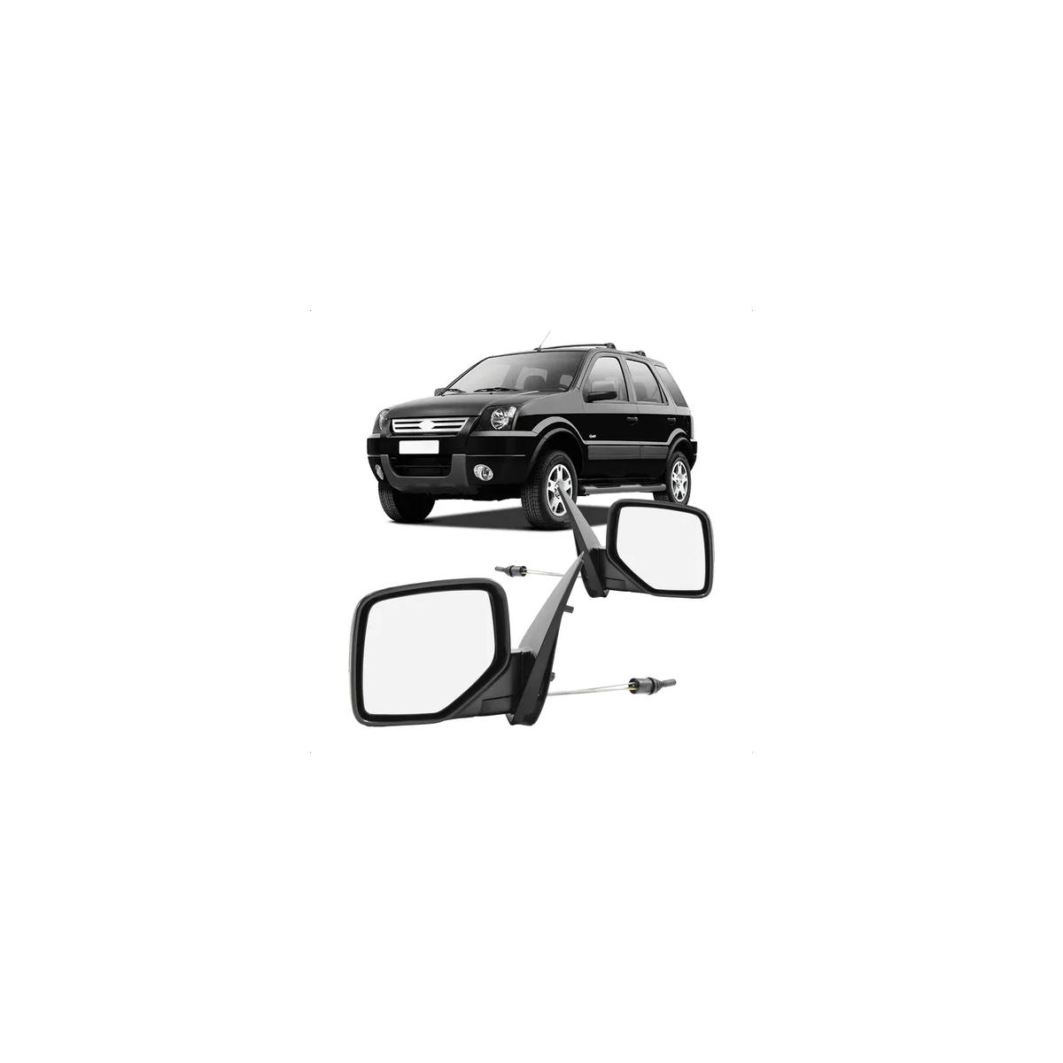 ESPELHO RETROVISOR EXTERNO ECOSPORT 2003 A 2012 (RF17433)