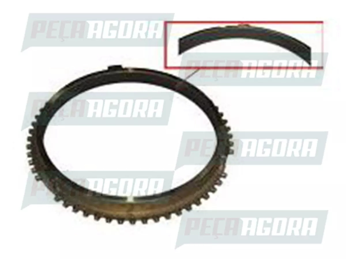 ANEL SINCRONIZADOR 3A 4A MARCHA CÂMBIO ZF S5-420 S543 VW FORD GM MB (2R0311269)