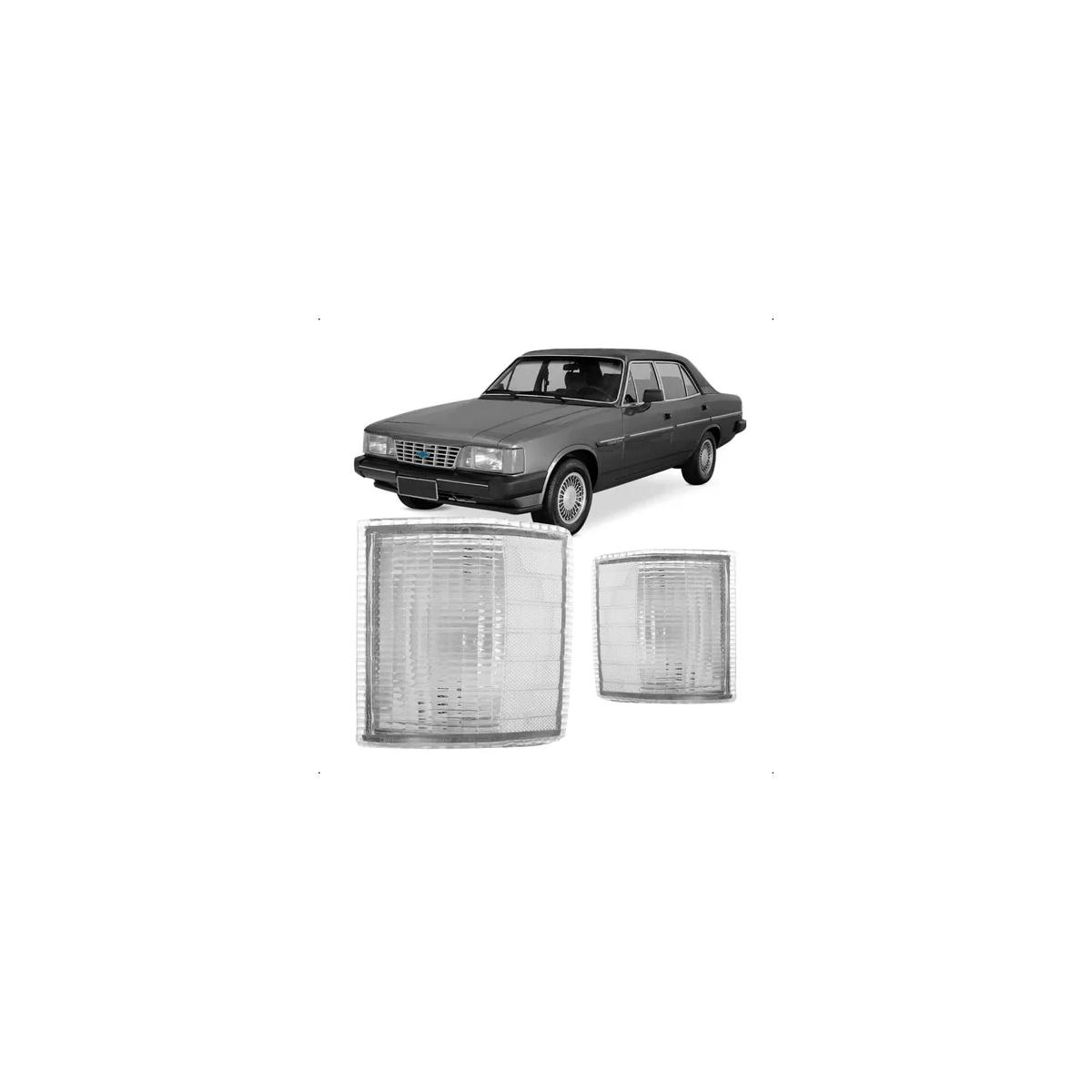 LANTERNA SETA PISCA DIANTEIRA DIREITA CRISTAL OPALA 1980 A 1986 (RFAR1014)
