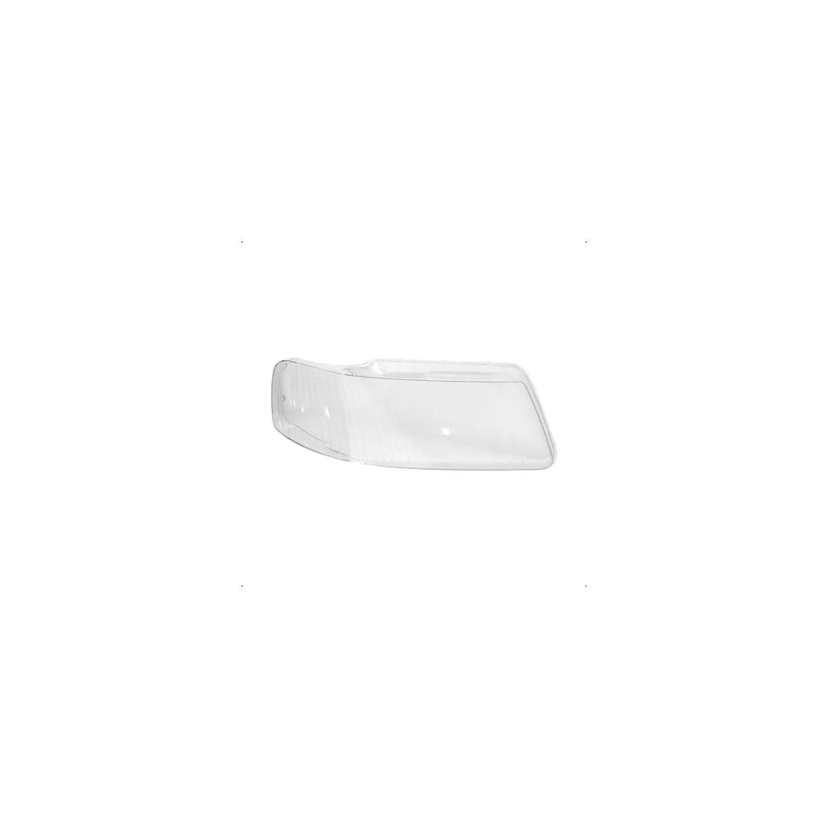 LENTE FAROL ESQUERDO POLICARBONATO AUDI A3 2001 A 2006 (RF23441)