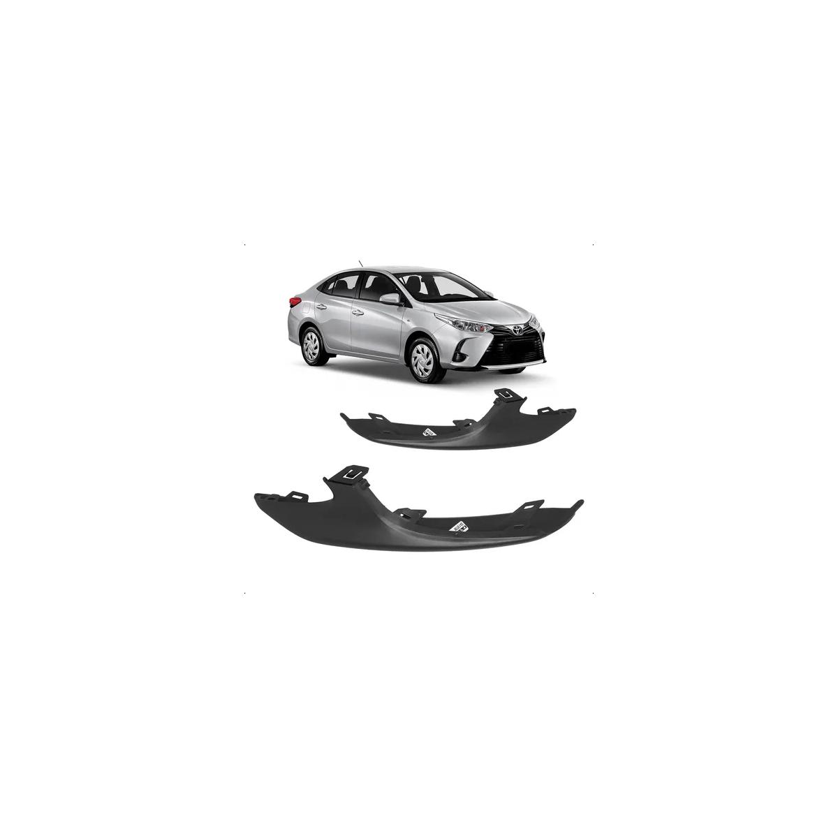 MOLDURA PARA CHOQUE DIAN/TRAS YARIS 2023 A 2025 (RF35748)