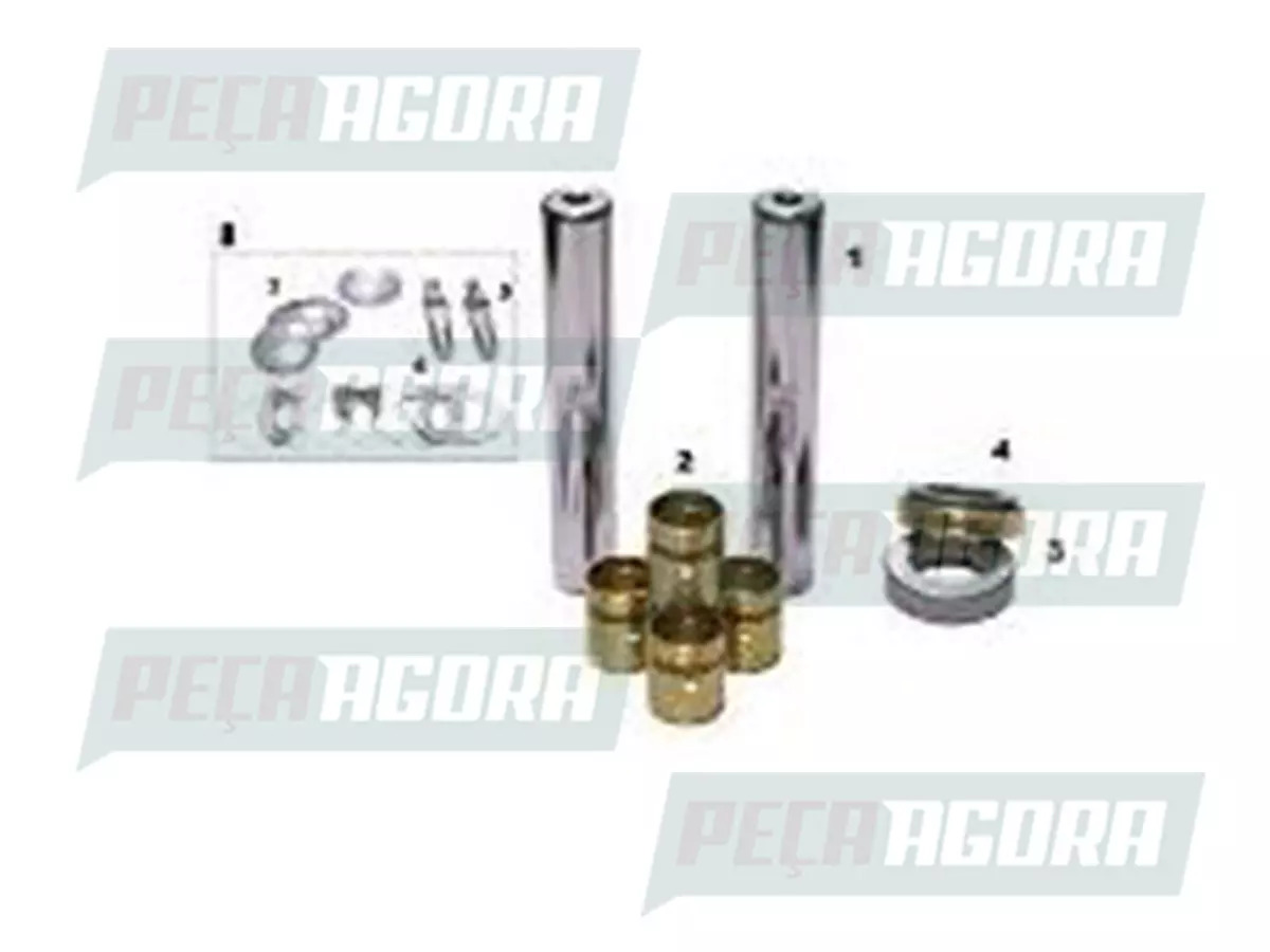 EMBUCHAMENTO COMPLETO COM CHIME CEMENTADO FIAT 80 (8555441AA)