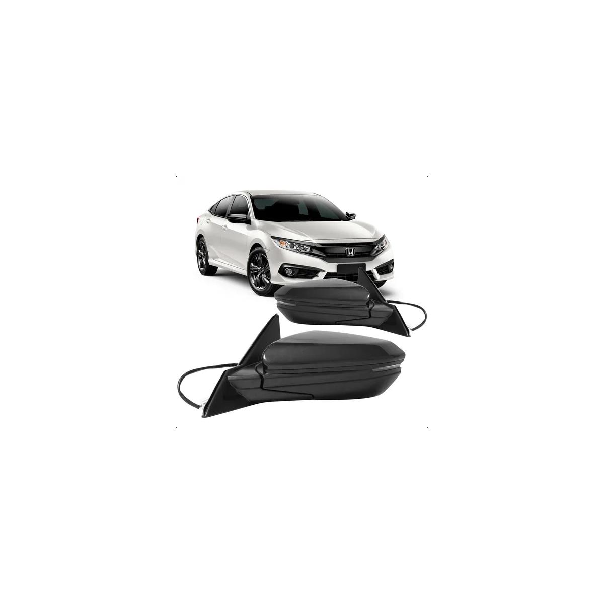 ESPELHO RETROVISOR EXTERNO CIVIC 2017 A 2021 (RF34244)