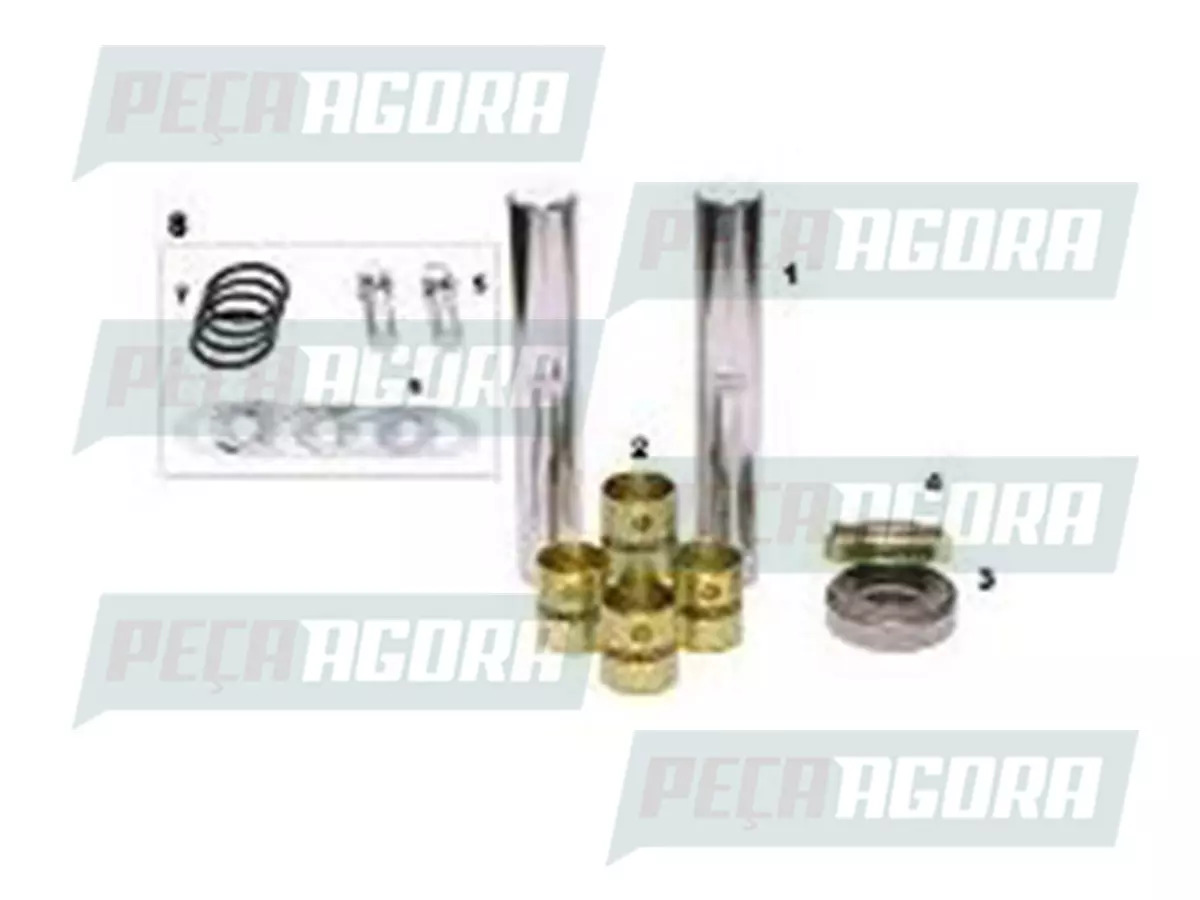 EMBUCHAMENTO MONTADO CHIME ROLAMENTO FORD F4000 MODERNO 93 ATE 98 (T72498629)