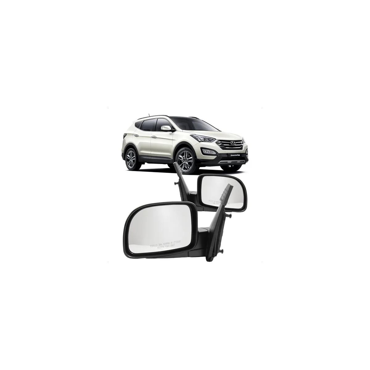 ESPELHO RETROVISOR EXTERNO SANTA FE 2006 A 2013 (RF15492)