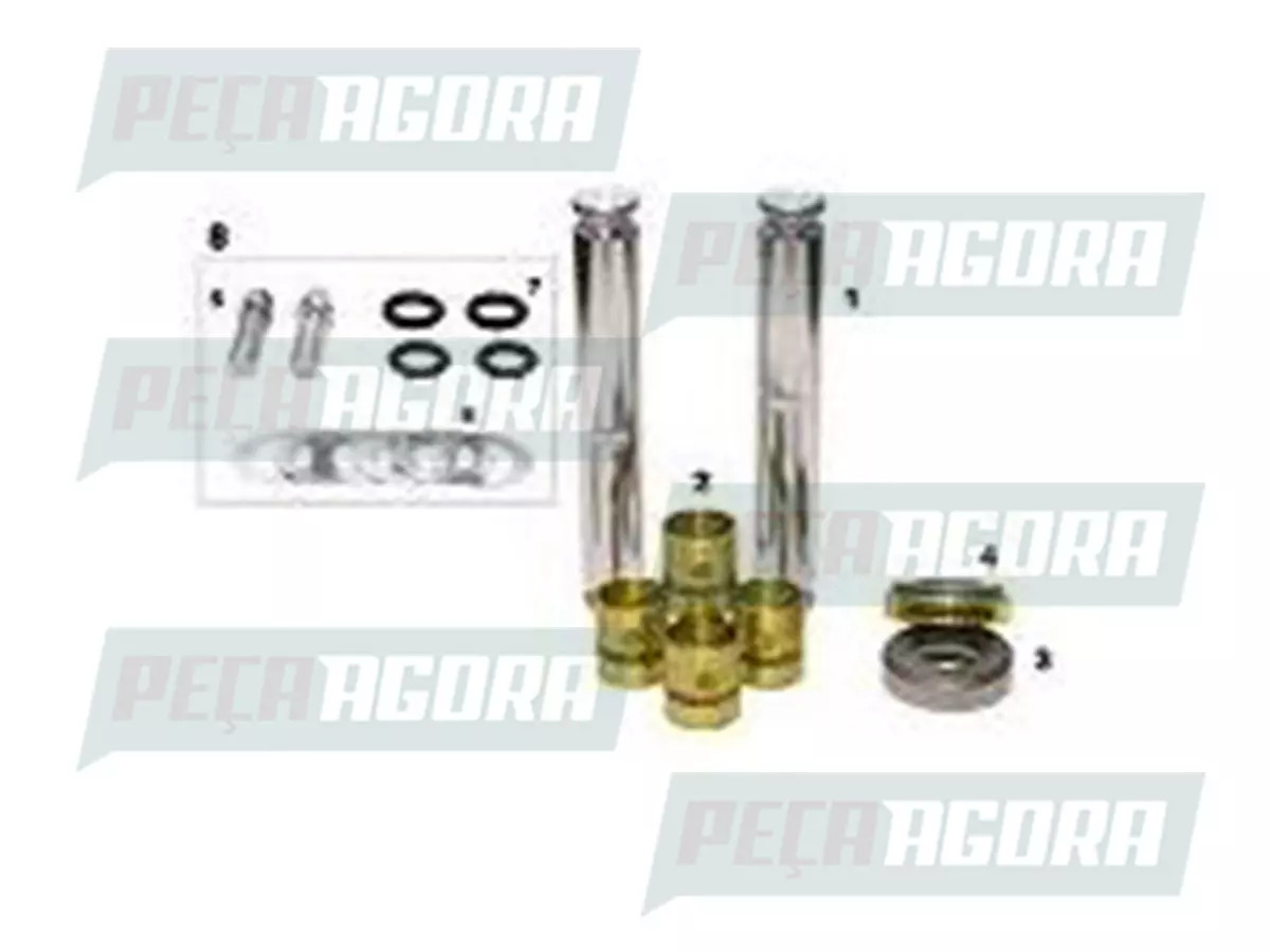 EMBUCHAMENTO MONTADO COM CHIME E ROLAMENTO FORD F600 ANTIGO (B7T3111A)