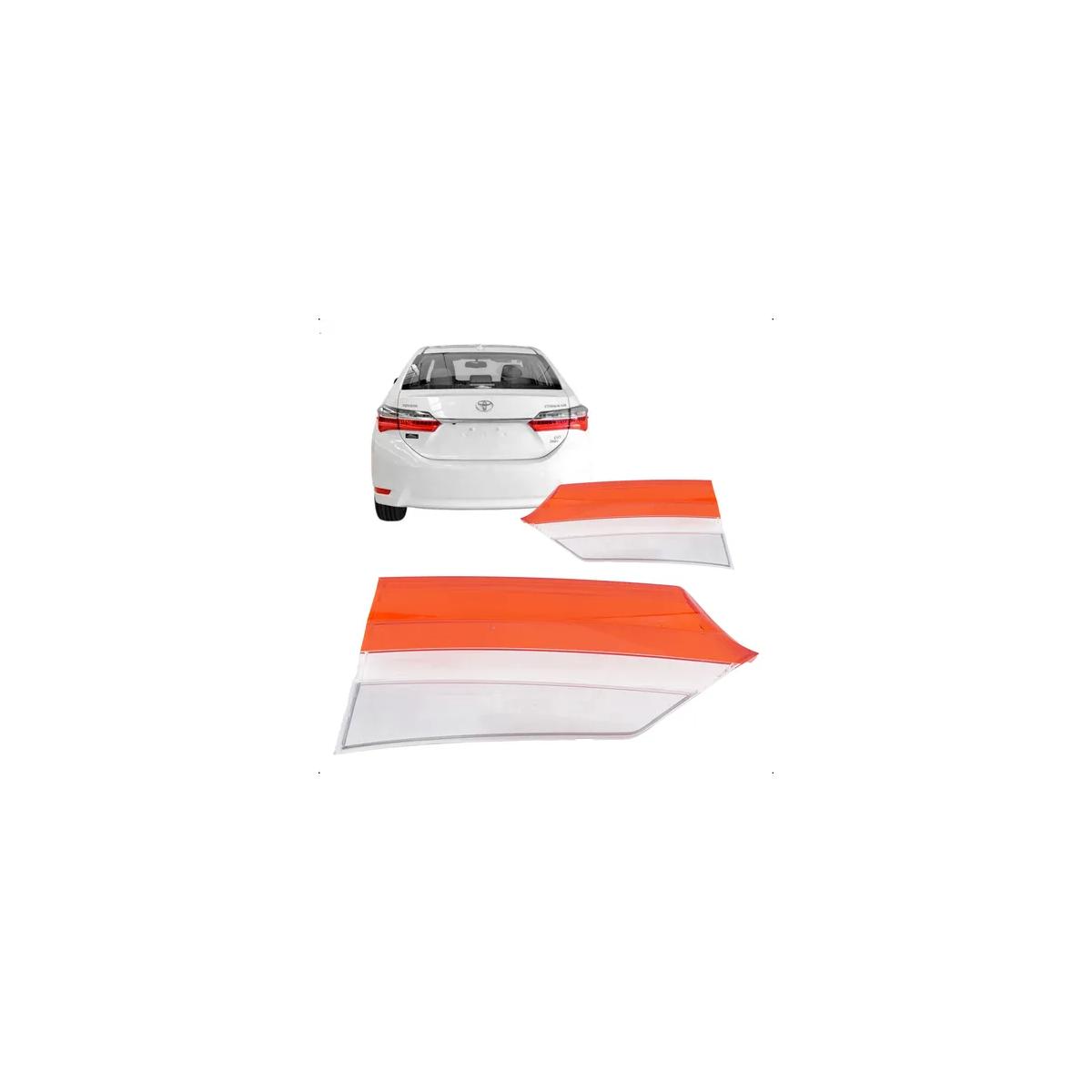 LENTE LANTERNA TRASEIRA COROLLA 2018 A 2019 (RF29532)