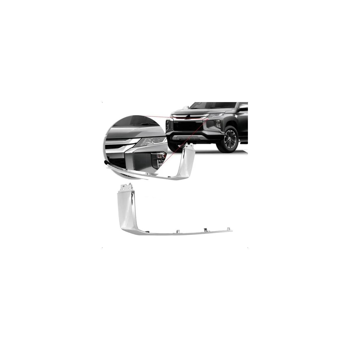 MOLDURA PARA CHOQUE DIAN/TRAS TRITON 2021 A 2025 (RF30868)