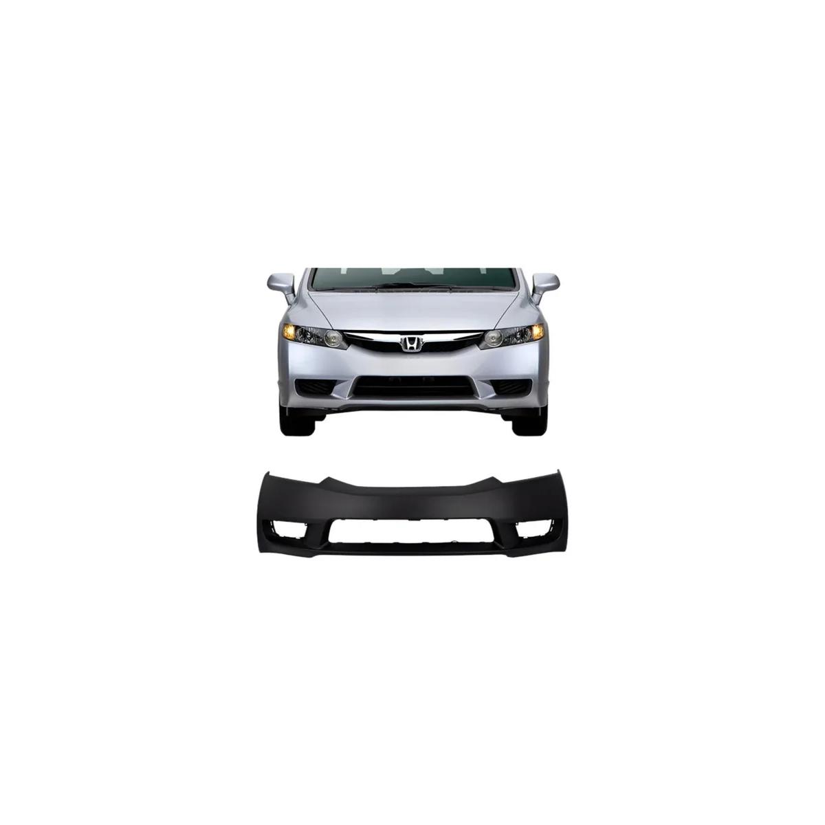 CIVIC 09/11 P/CHOQUE DIANT C/RESSALTO DE PLACA CIVIC 2009 A 2011 (RF17590)