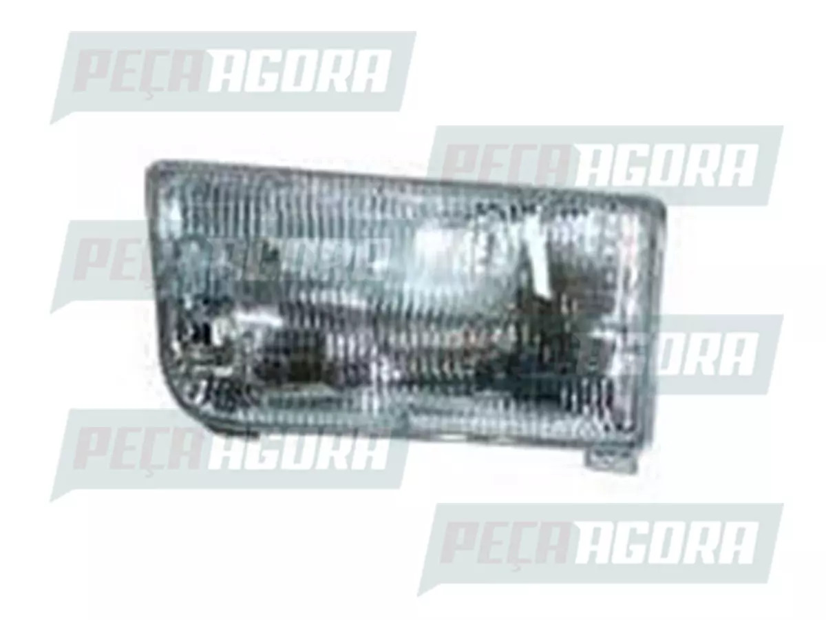 FAROL LD LADO DIREITO FORD F1000 F4000 1996 1997 1998 (F2TZ13008A)