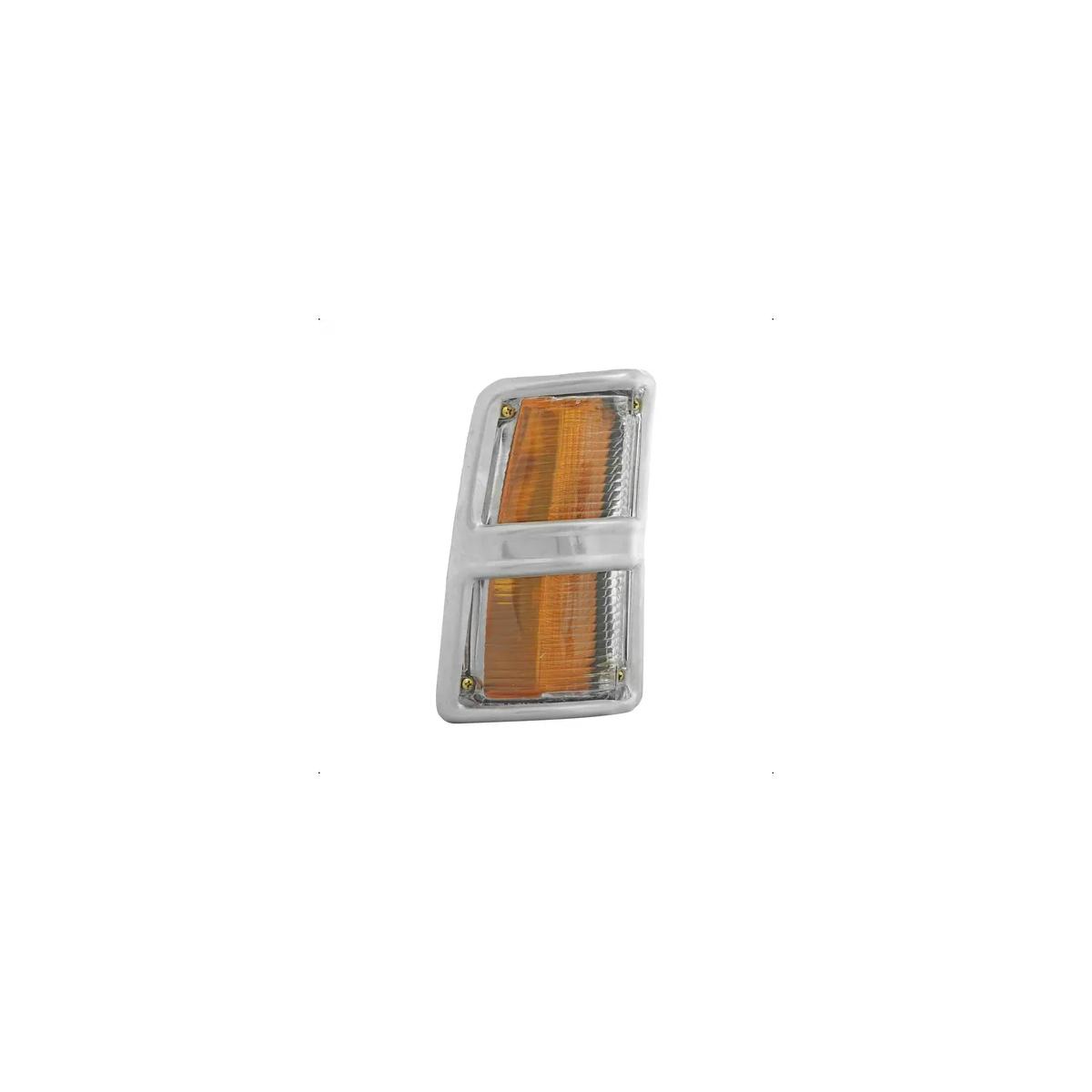 LANTERNA SETA PISCA DIANTEIRA DIREITA OPALA 1975 A 1979 CRISTAL (RFAR2013)