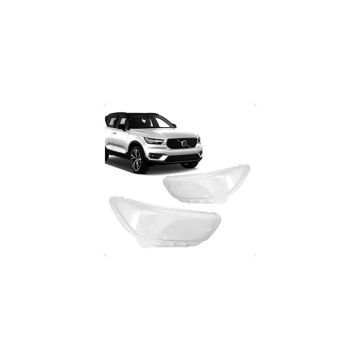 LENTE FAROL POLICARBONATO XC40 2018 A 2023 (RF34879)