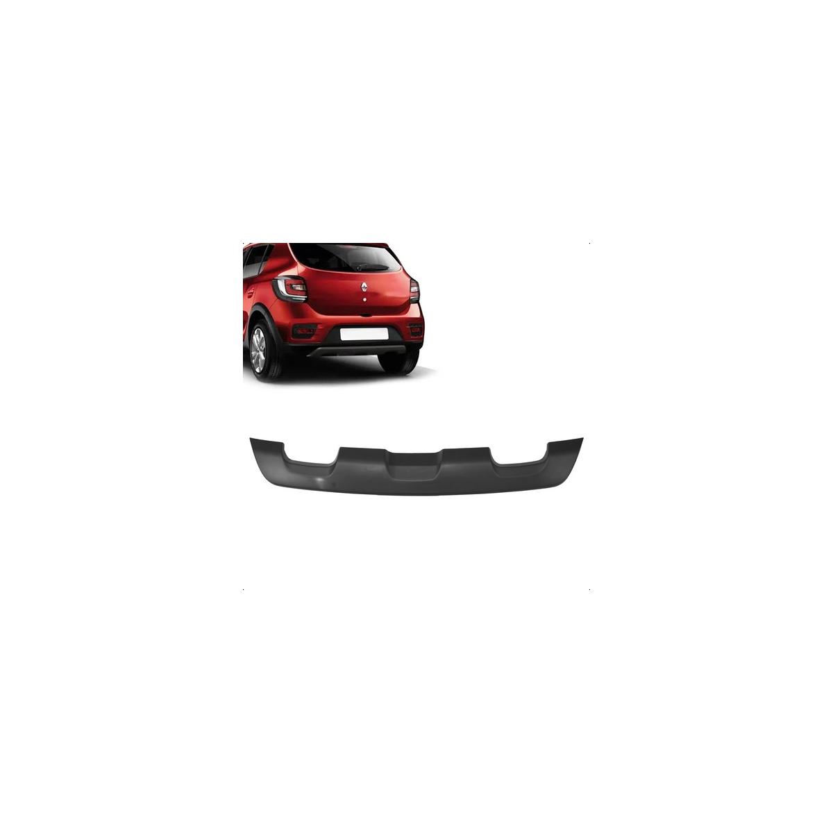 MOLDURA PARA CHOQUE DIAN/TRAS SANDERO STEPWAY 2014 A 2019 (RF25689)