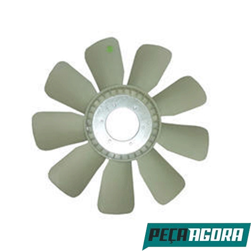 HELICE RADIADOR MOTOR 9 PAS PLASTICO VW VOLKSWAGEN 16170 (2TC121303A)