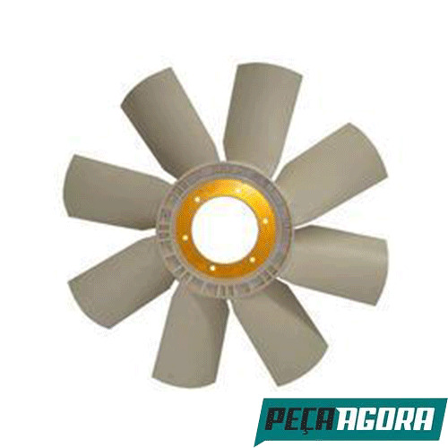 HELICE RADIADOR MOTOR 9 PAS 25'' FORD 2422 3530 2425 3224 (97HU8600AA)