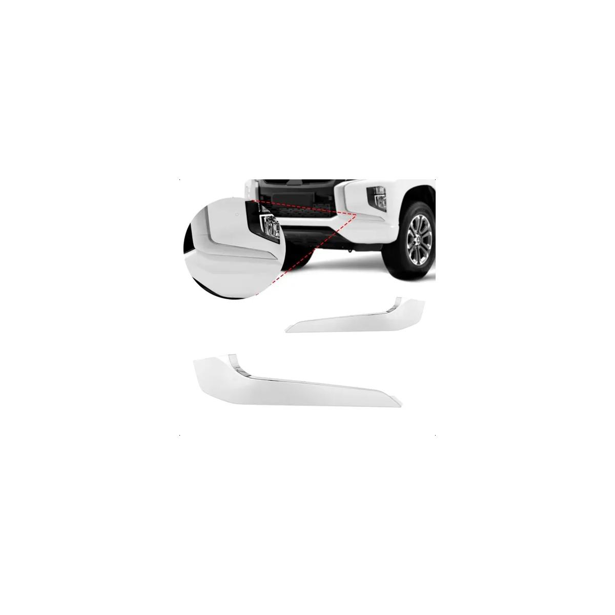MOLDURA PARA CHOQUE DIAN/TRAS TRITON 2021 A 2025 (RF30871)