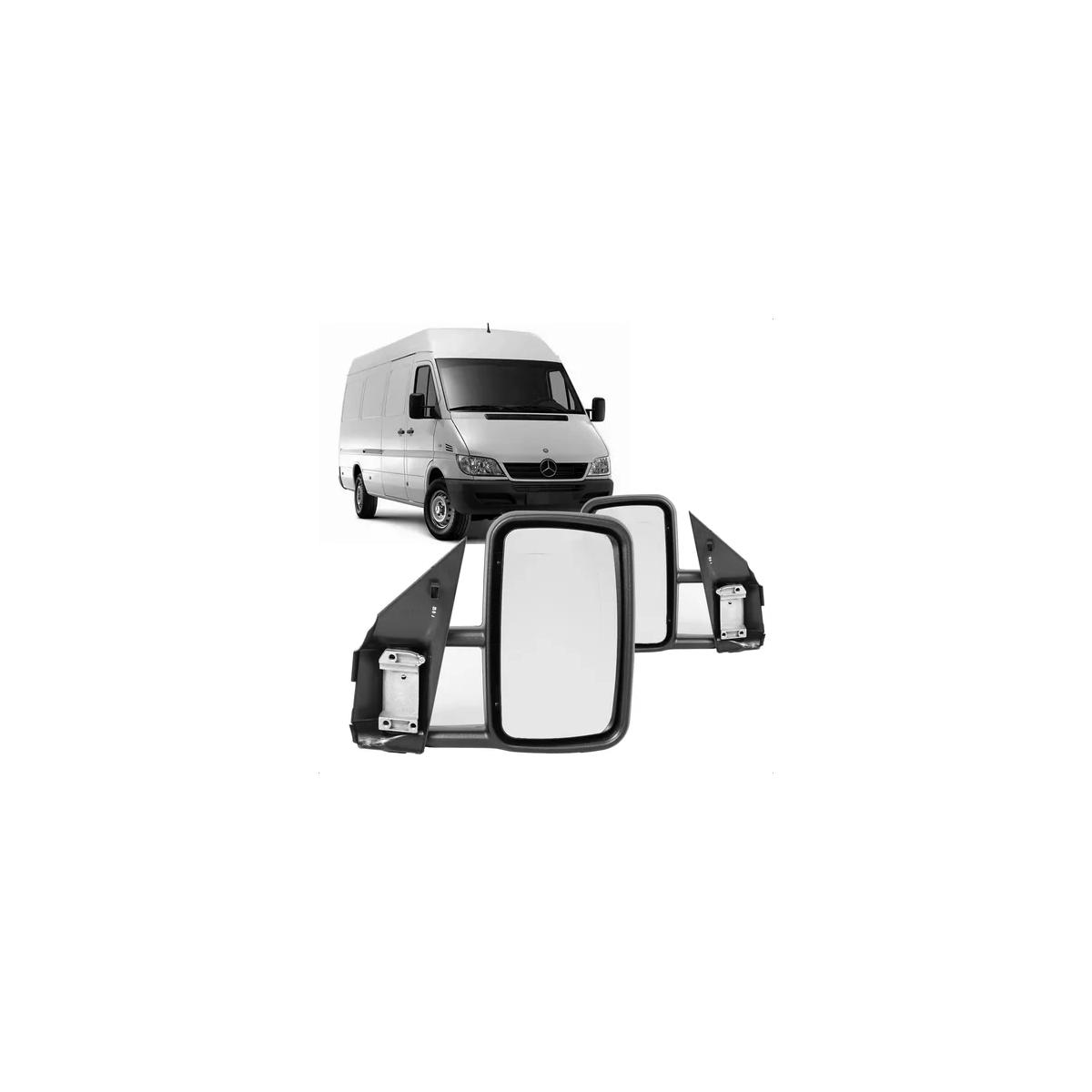 ESPELHO RETROVISOR EXTERNO SPRINTER 1995 A 2011 (RF15498)