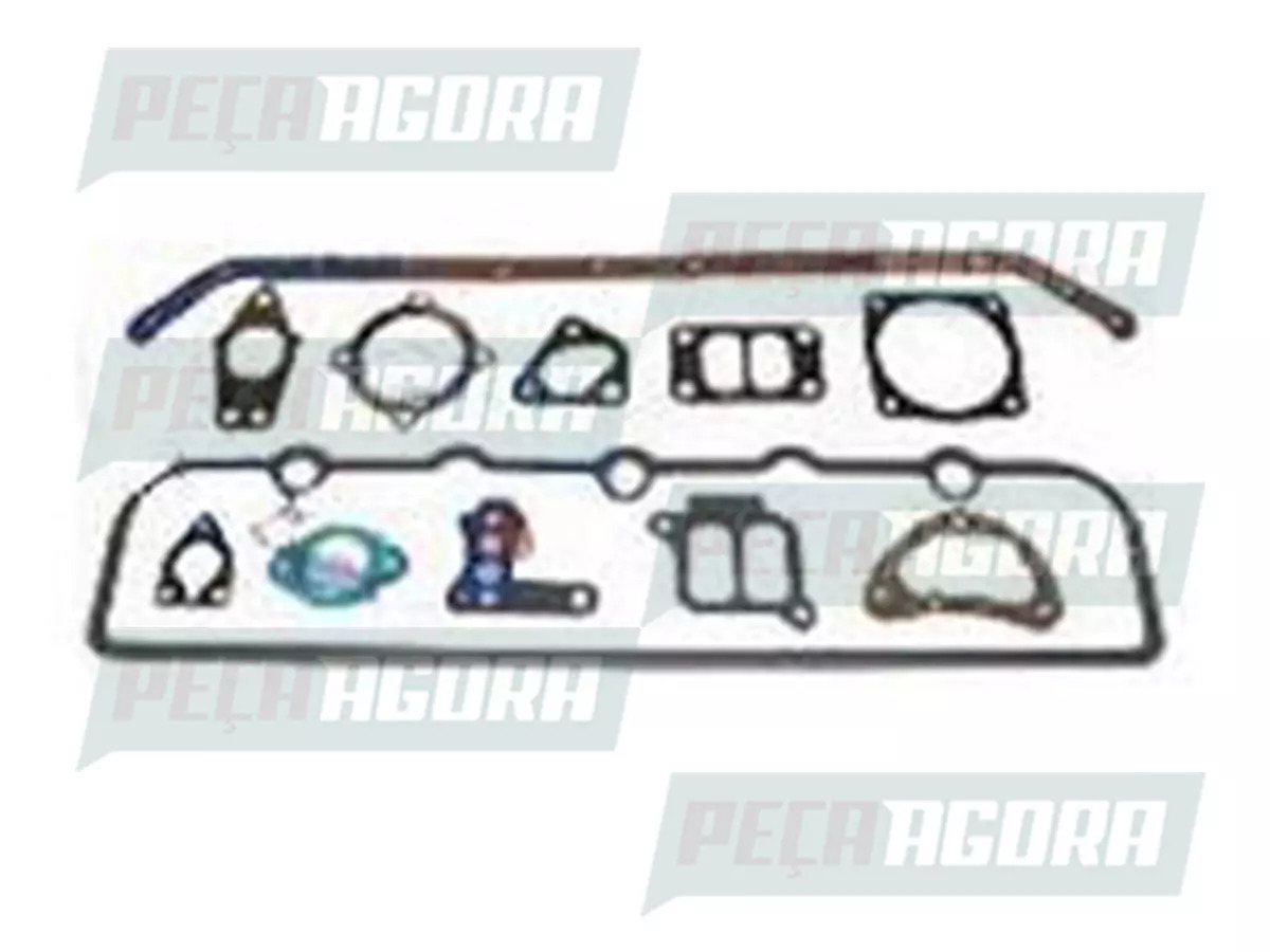 JOGO JUNTA COMPLETO MOTOR MB OM366A 1214 1217 1218 1414 1418 1614 1618 1620 1621