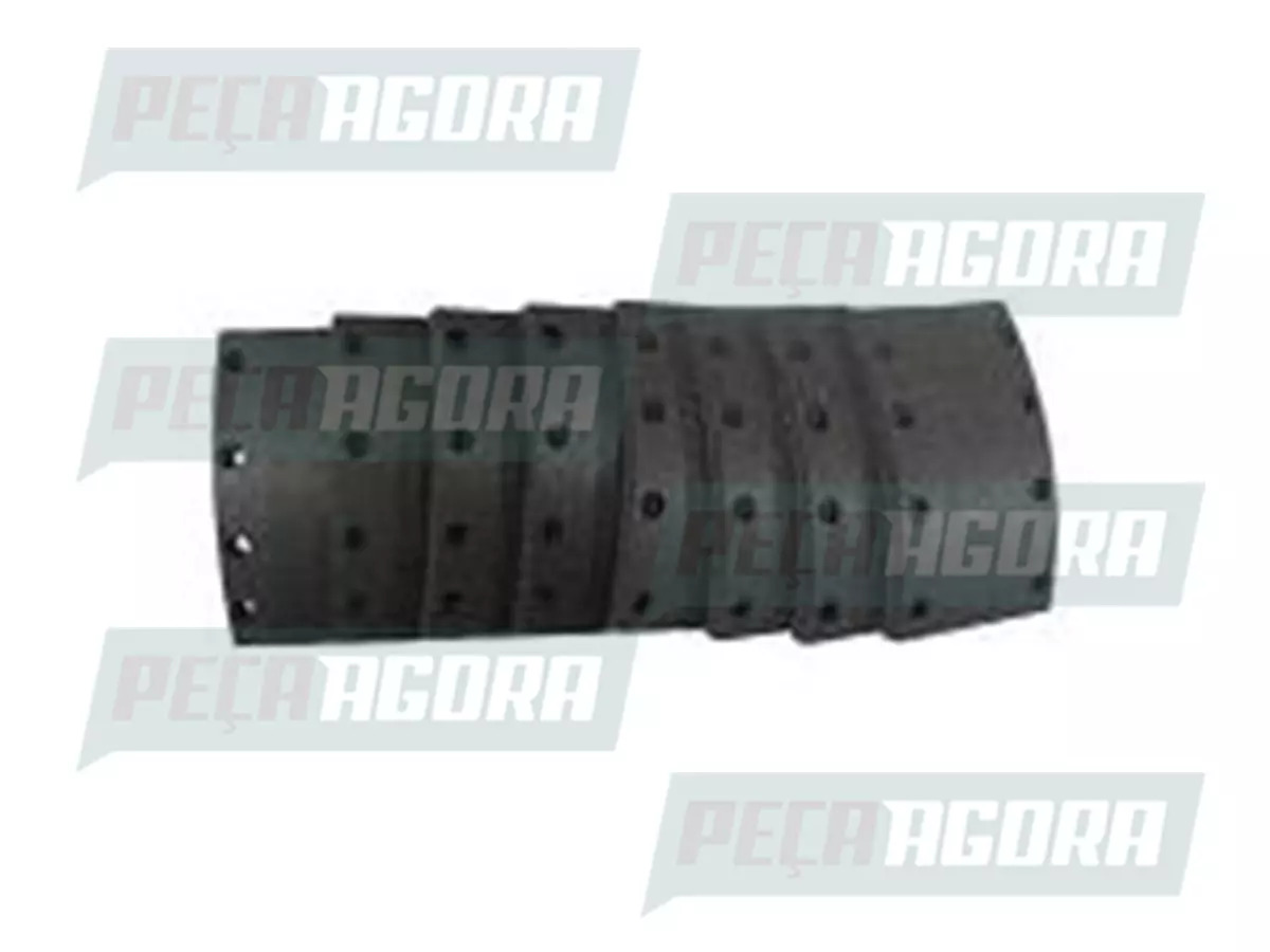 JOGO LONA FREIO DIANTEIRA FORD CARGO 1415 1418 1618 2217 2218 2219 85 92 F11000 