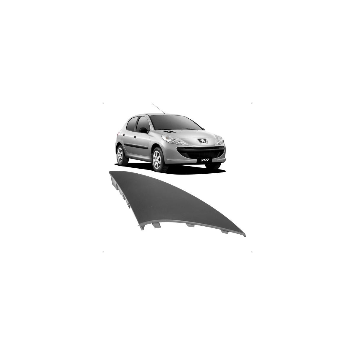 MOLDURA PARA CHOQUE DIAN/TRAS 207 2009 A 2015 (RF22535)