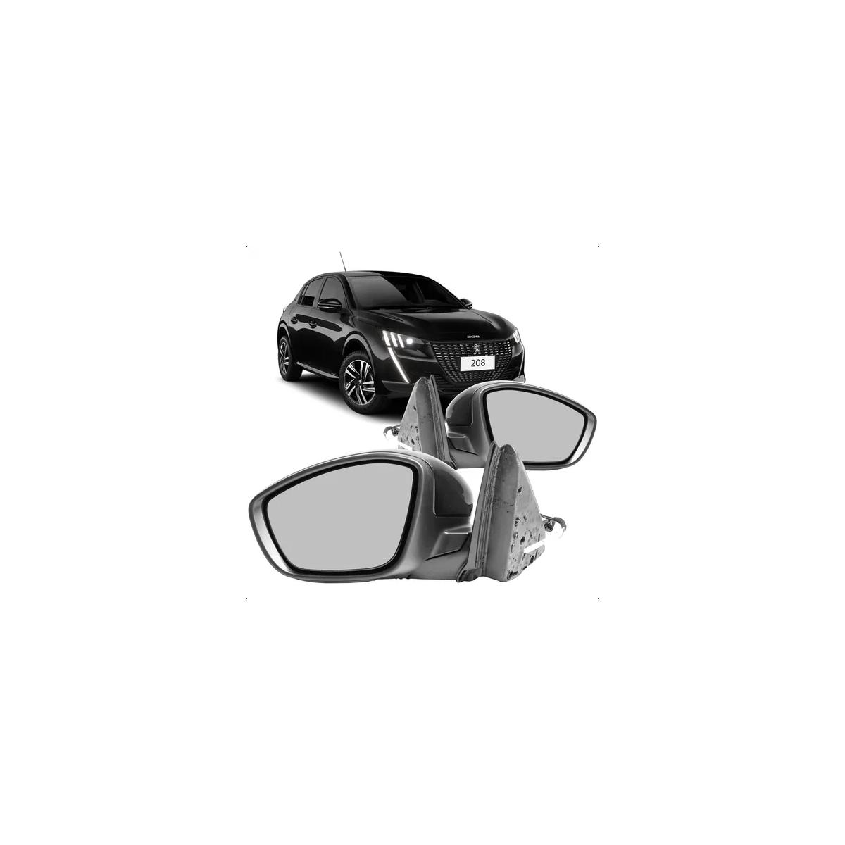 ESPELHO RETROVISOR EXTERNO 208 2020 A 2024 (RF35425)