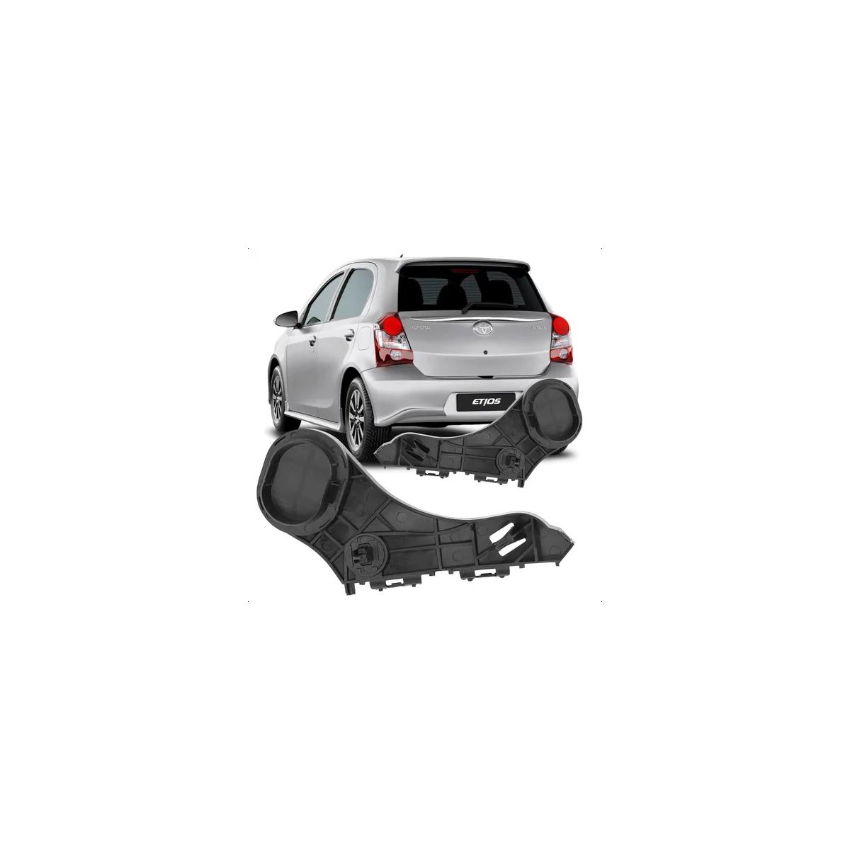 ETIOS 12/21 HATCH SUP GUIA P/CHOQUE TRAS LD ETIOS HATCH 2012 A 2021 (RF30450)
