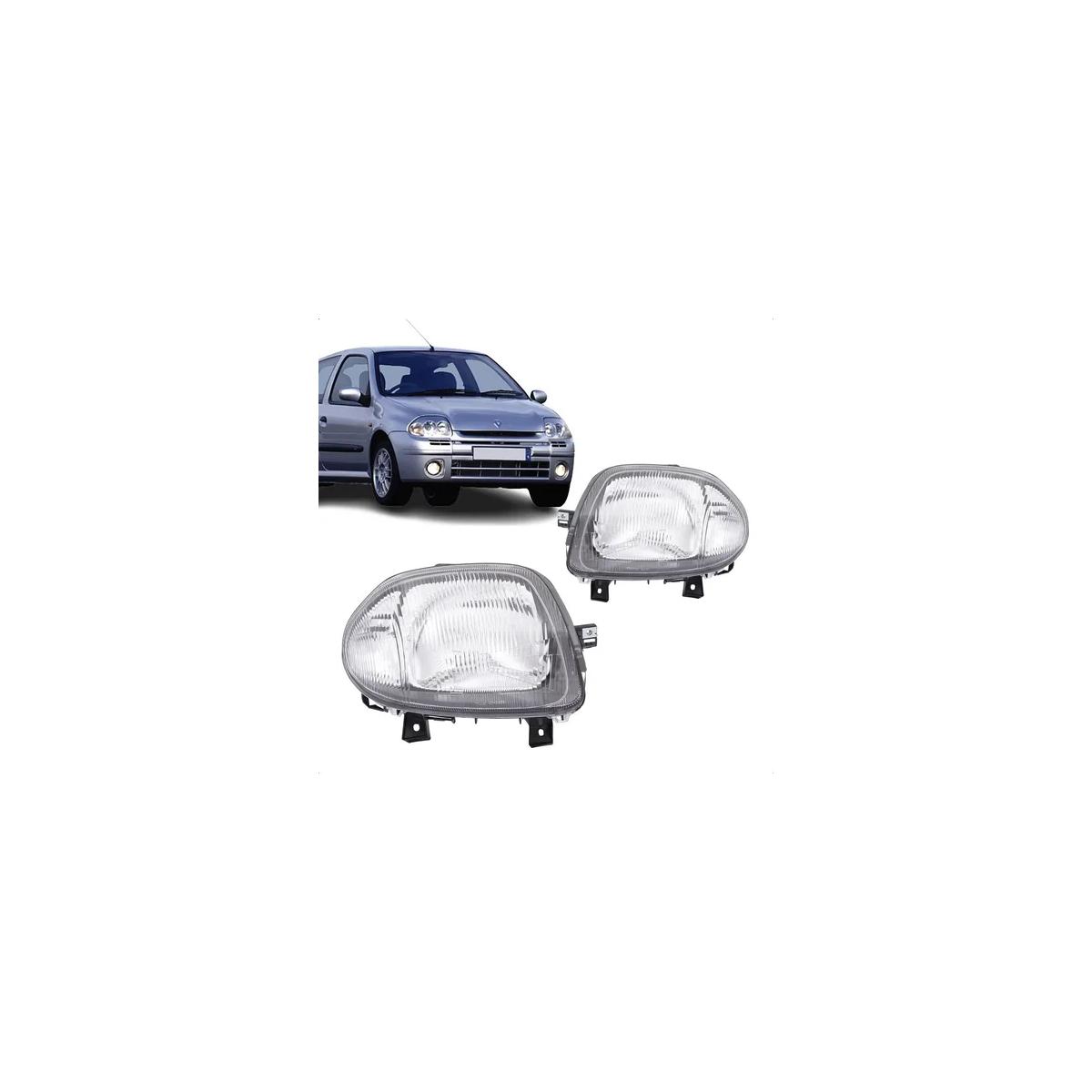 CLIO 99/02 FAROL POLICARBONATO SIMPLES LE CLIO 1999 A 2002 (RF16223)