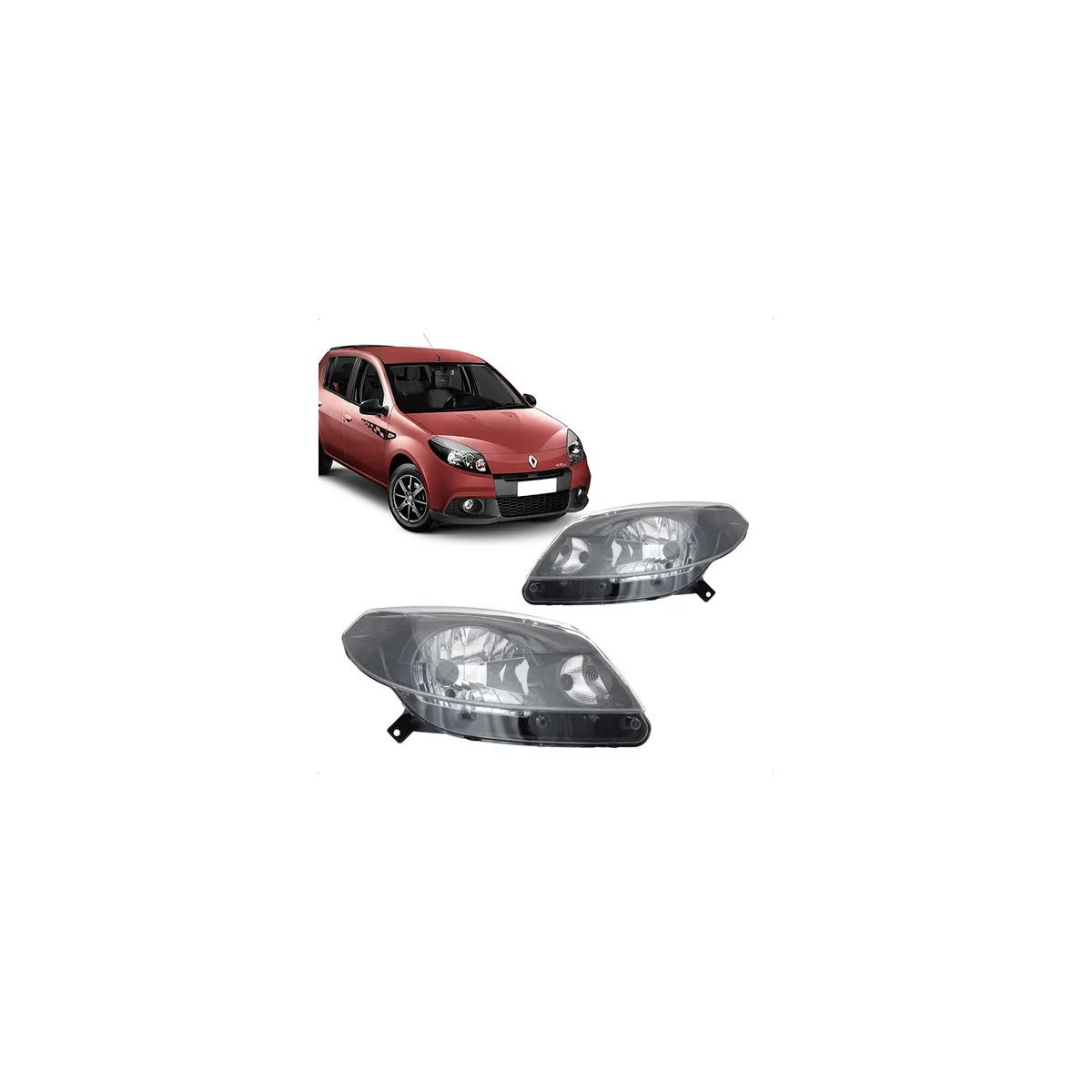 SANDERO 12/14 FAROL MASC NEGRA LD SANDERO 2012 A 2014 (RF22494)