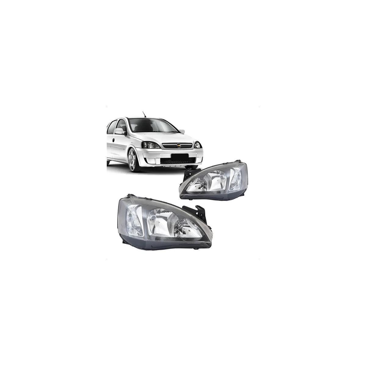 CORSA 08/12 MONTANA 08/10 FAROL FUME MAN (LISO) LE CORSA 2008 A 2012 (RF16907)