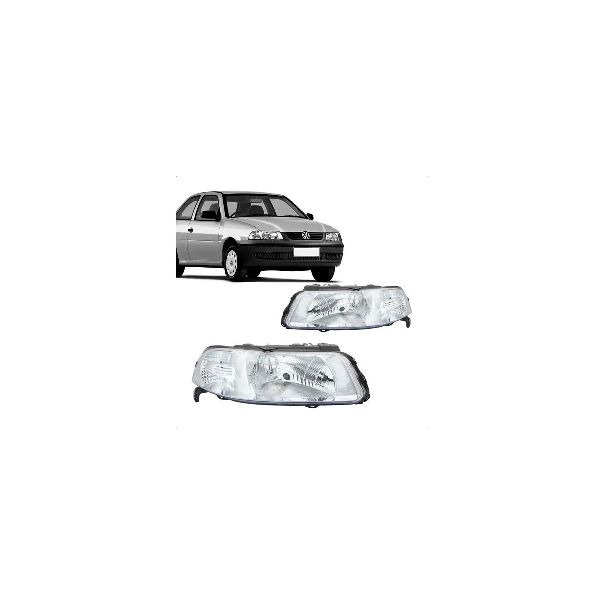 GOL 99/05 GIII FAROL FOCO SIMPLES CROM S/CHAPEU LE GOL (RF15039)
