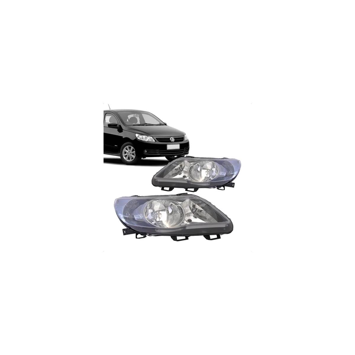 GOL 09/12 GV FAROL FOCO DUPLO C/CHAPEU CROMOMIX LE GOL GV 2009 A 2012 (RF20793)