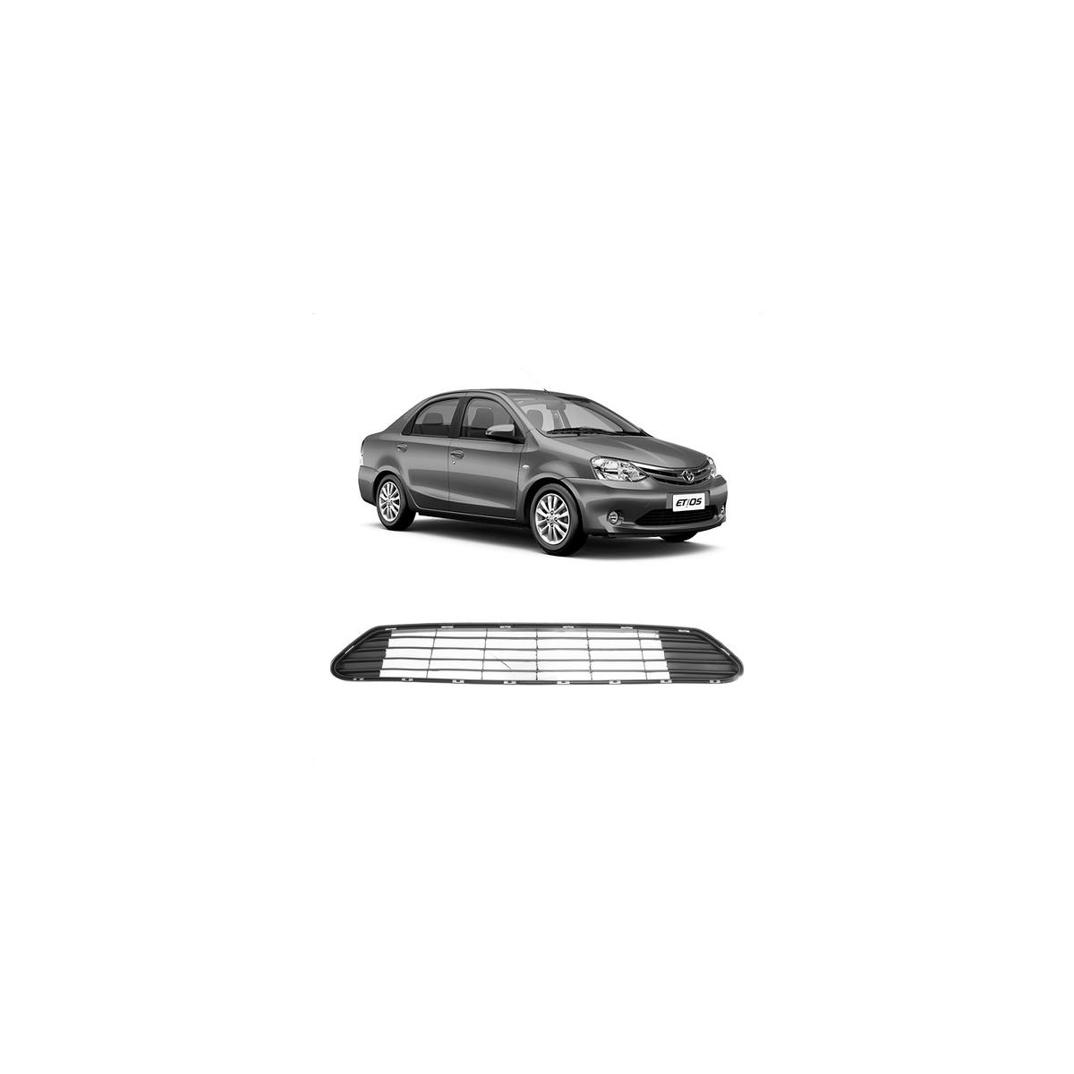ETIOS 12/16 GRADE P/CHOQUE DIANT CENTRAL ETIOS 2012 A 2016 (RF23263)